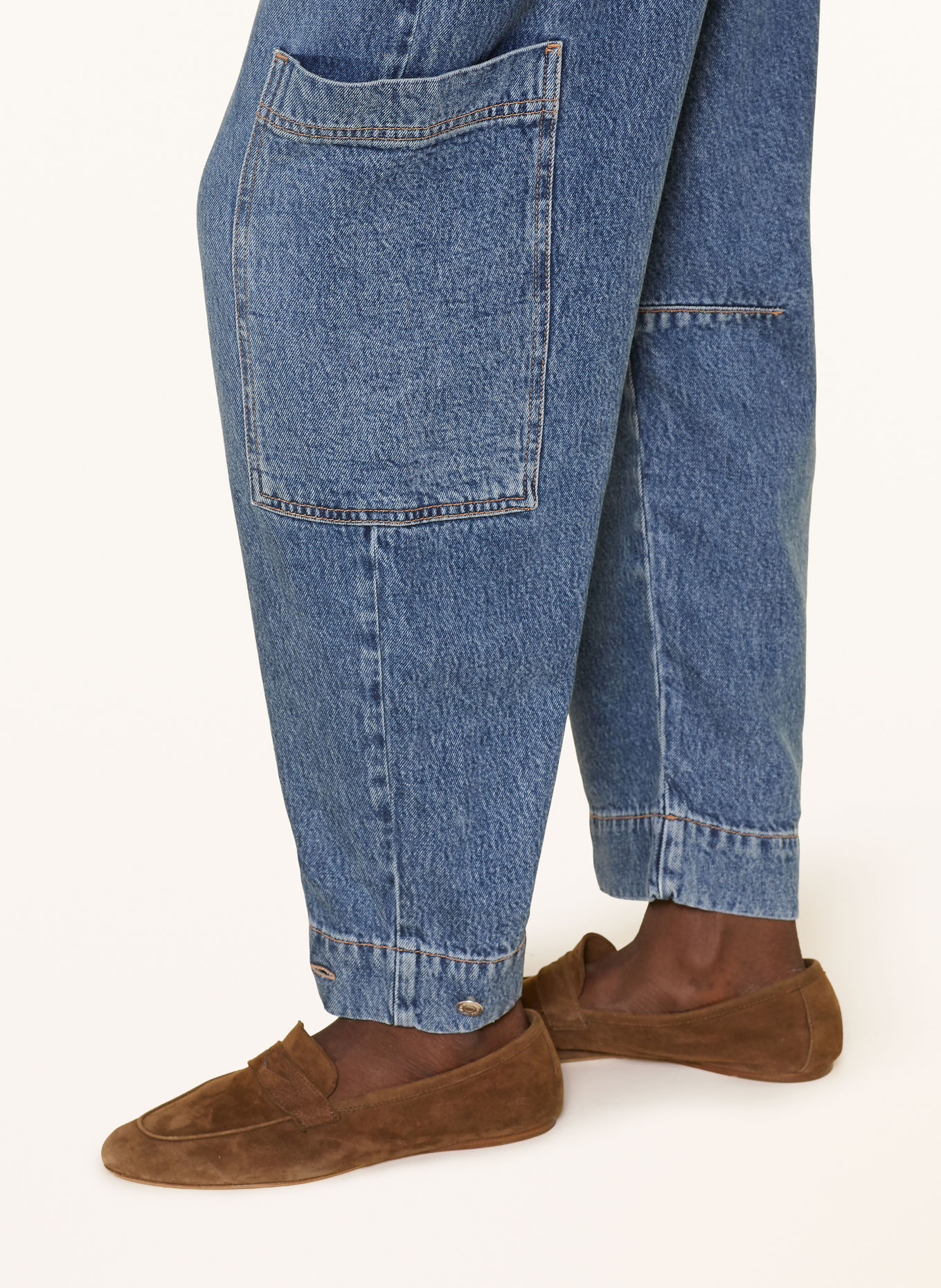 Marc O'Polo LARA Cargo jeans: 4928 Medium Blue_Multi_01