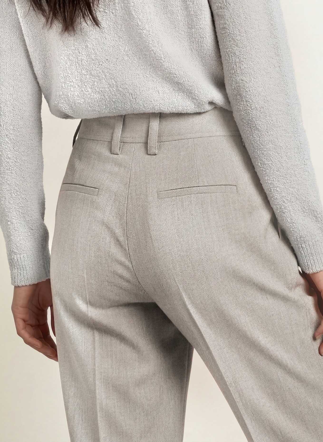 Marc O'Polo Pantalon palazzo: MARRON CLAIR