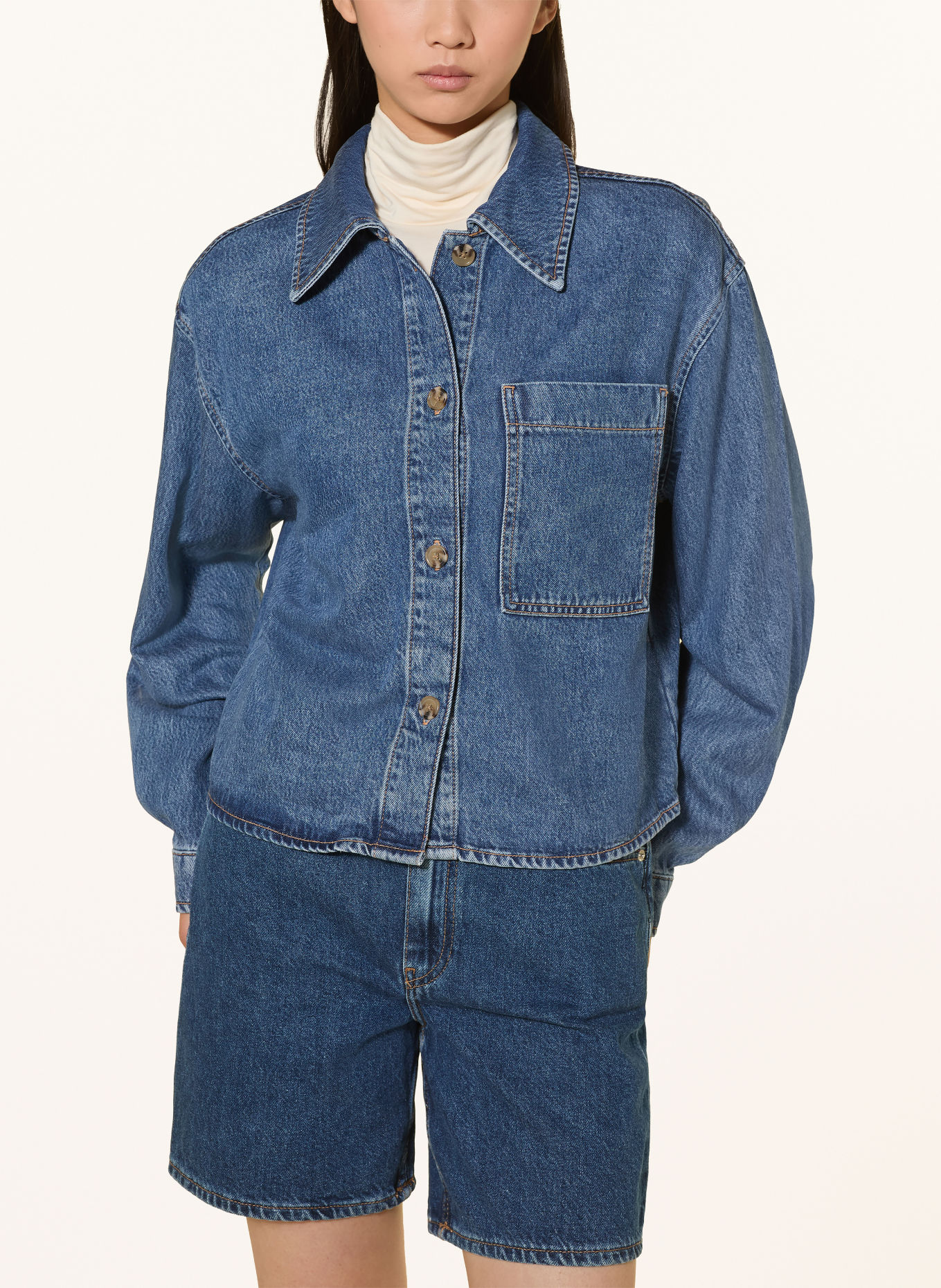 Marc O'Polo Jeansjacke: 4928 Medium Blue_Multi_01
