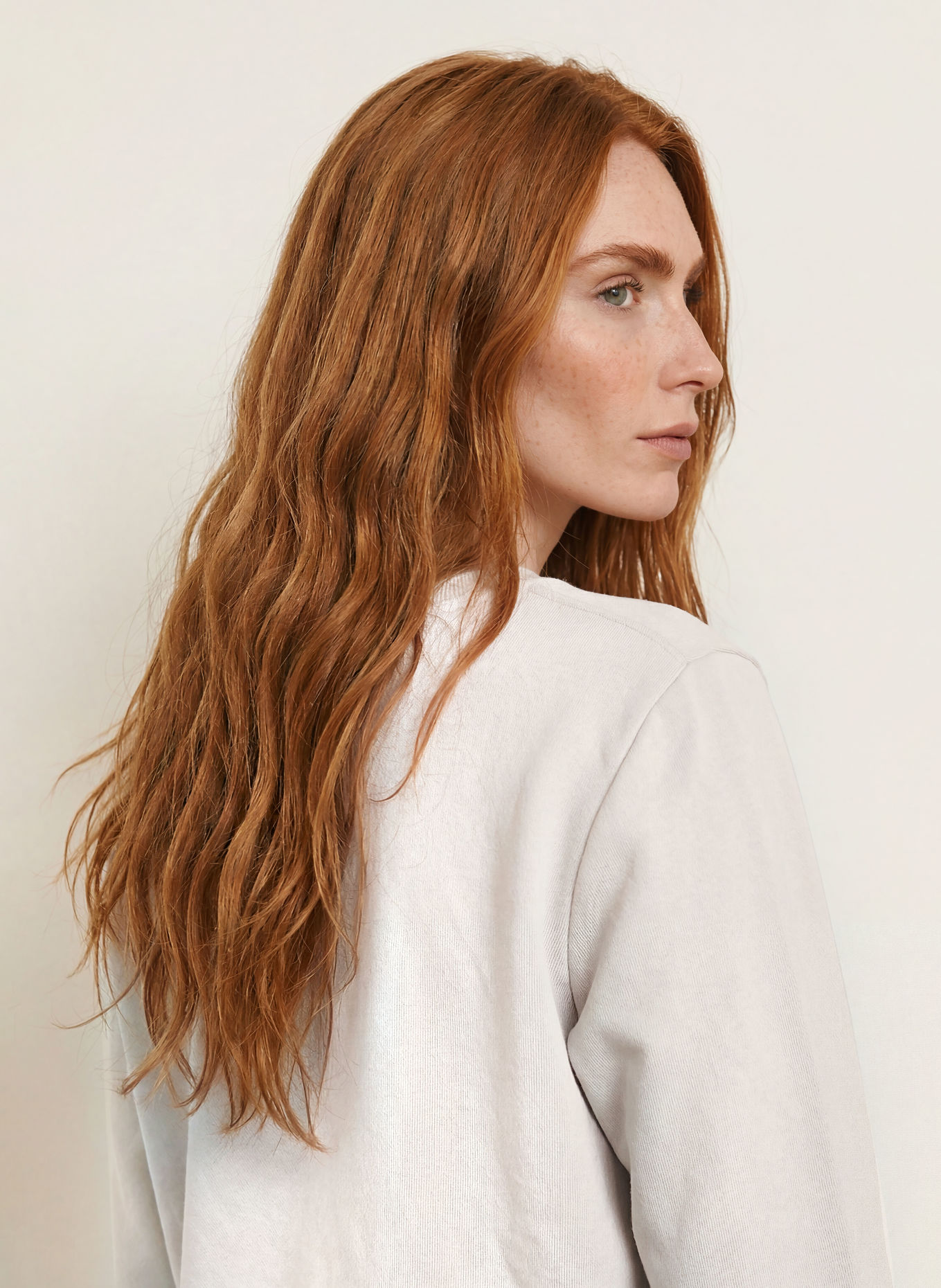 Marc O'Polo Sweatshirt: BEIGE