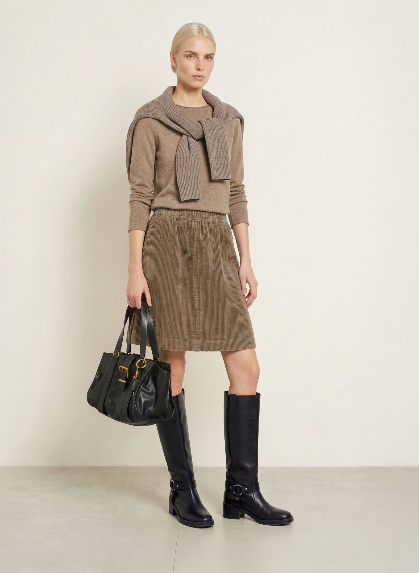 Marc O'Polo Sweater: TAUPE