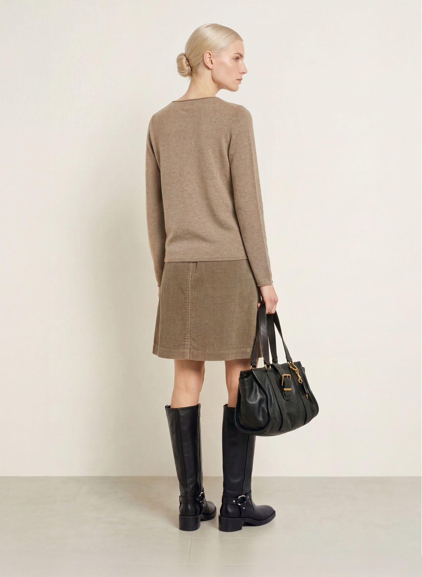 Marc O'Polo Sweater: TAUPE