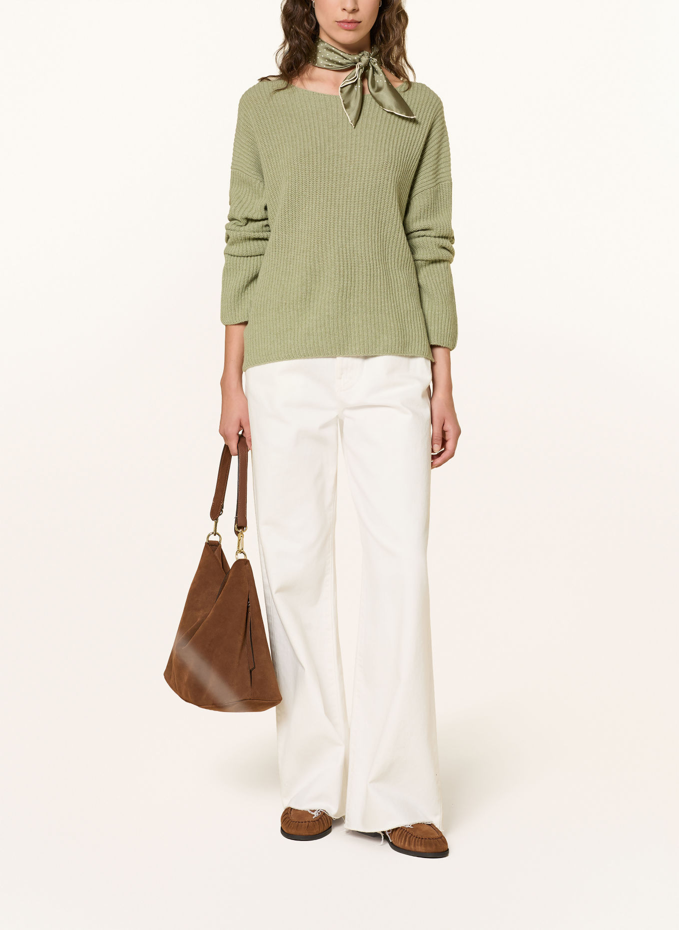 Marc O'Polo Sweater: LIGHT GREEN