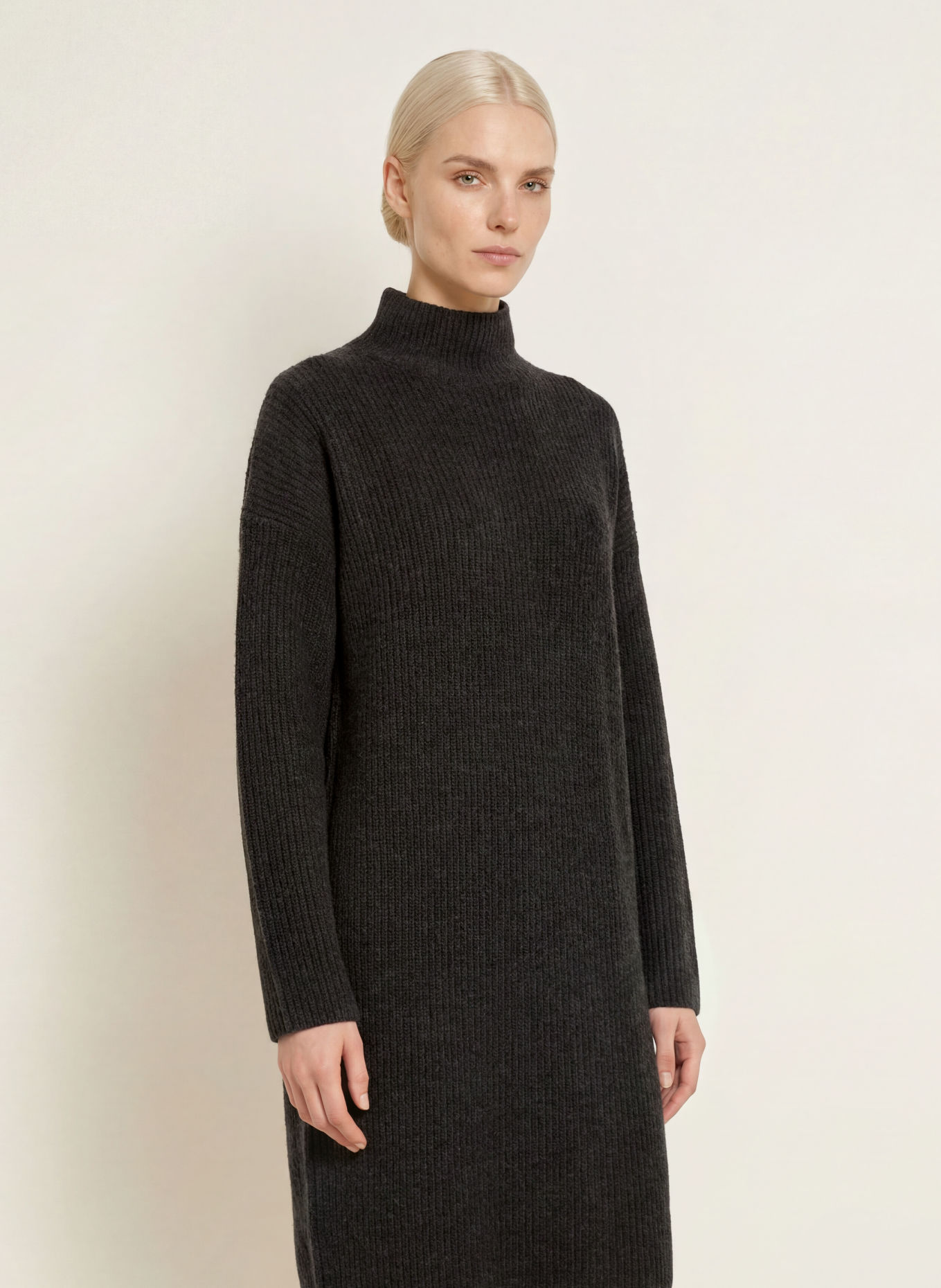 Marc O'Polo Knit dress: DARK GRAY