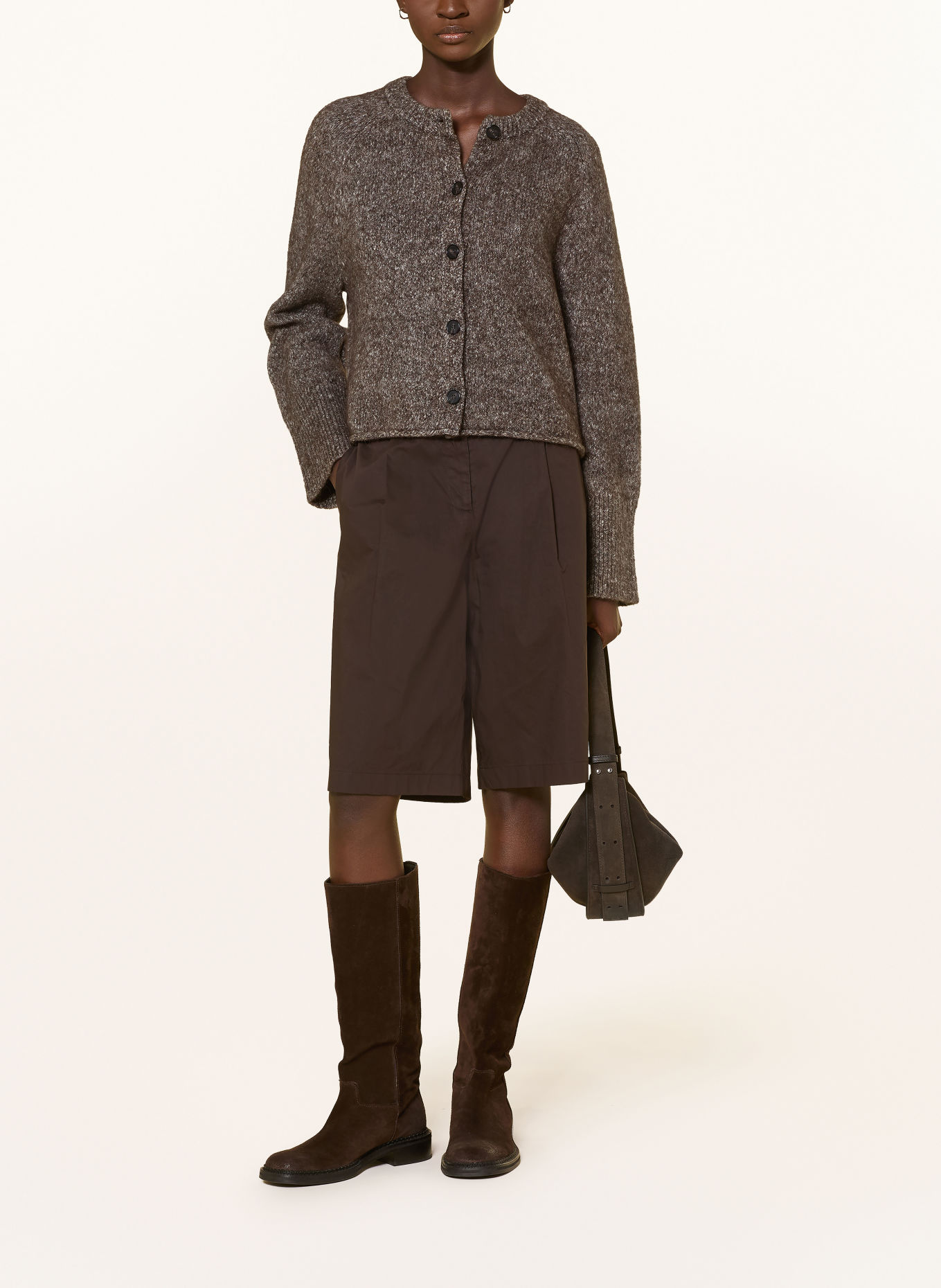 Marc O'Polo Strickjacke: BRAUN