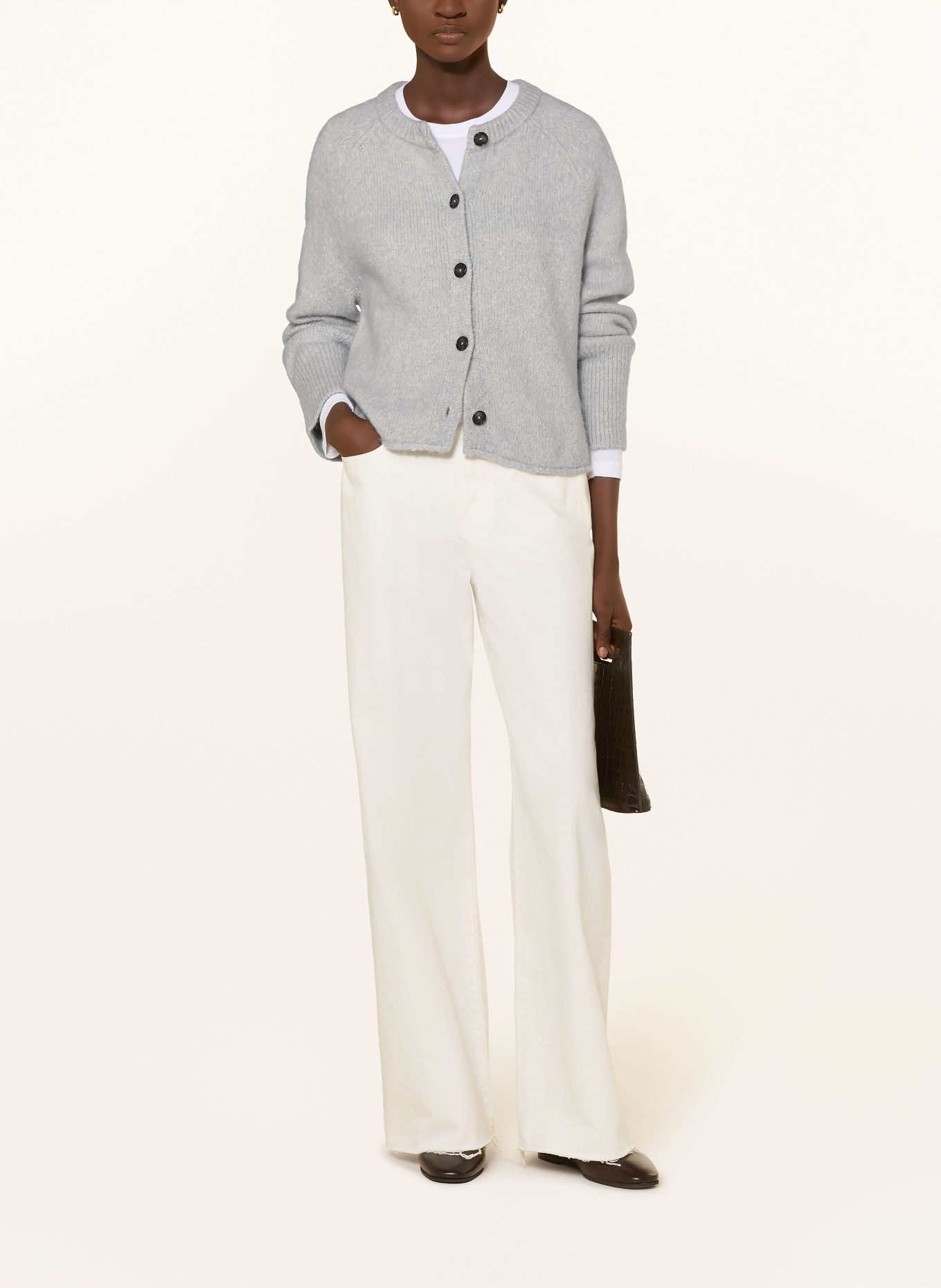Marc O'Polo Strickjacke: HELLBLAU