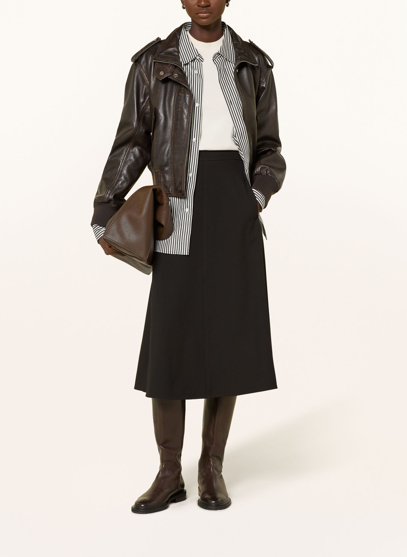 Marc O'Polo Skirt: BLACK