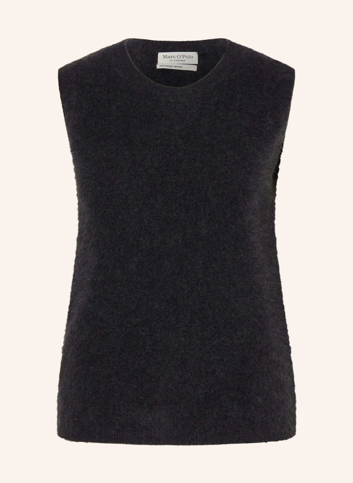 Marc O'Polo Sweater vest: DARK GRAY
