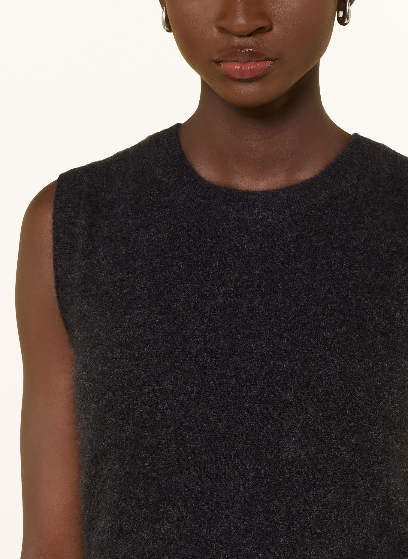 Marc O'Polo Sweater vest: DARK GRAY