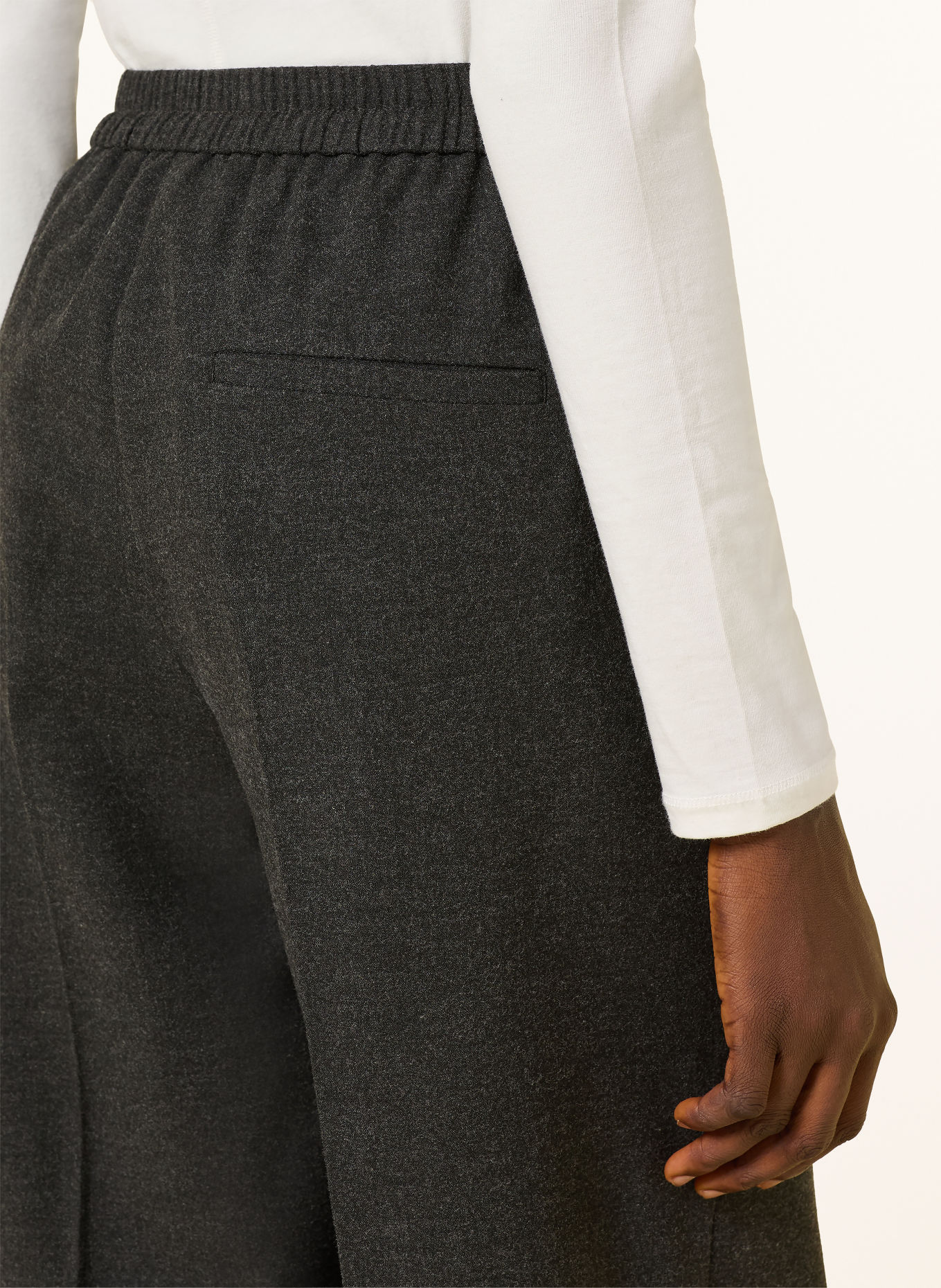 Marc O'Polo Trousers: DARK GRAY