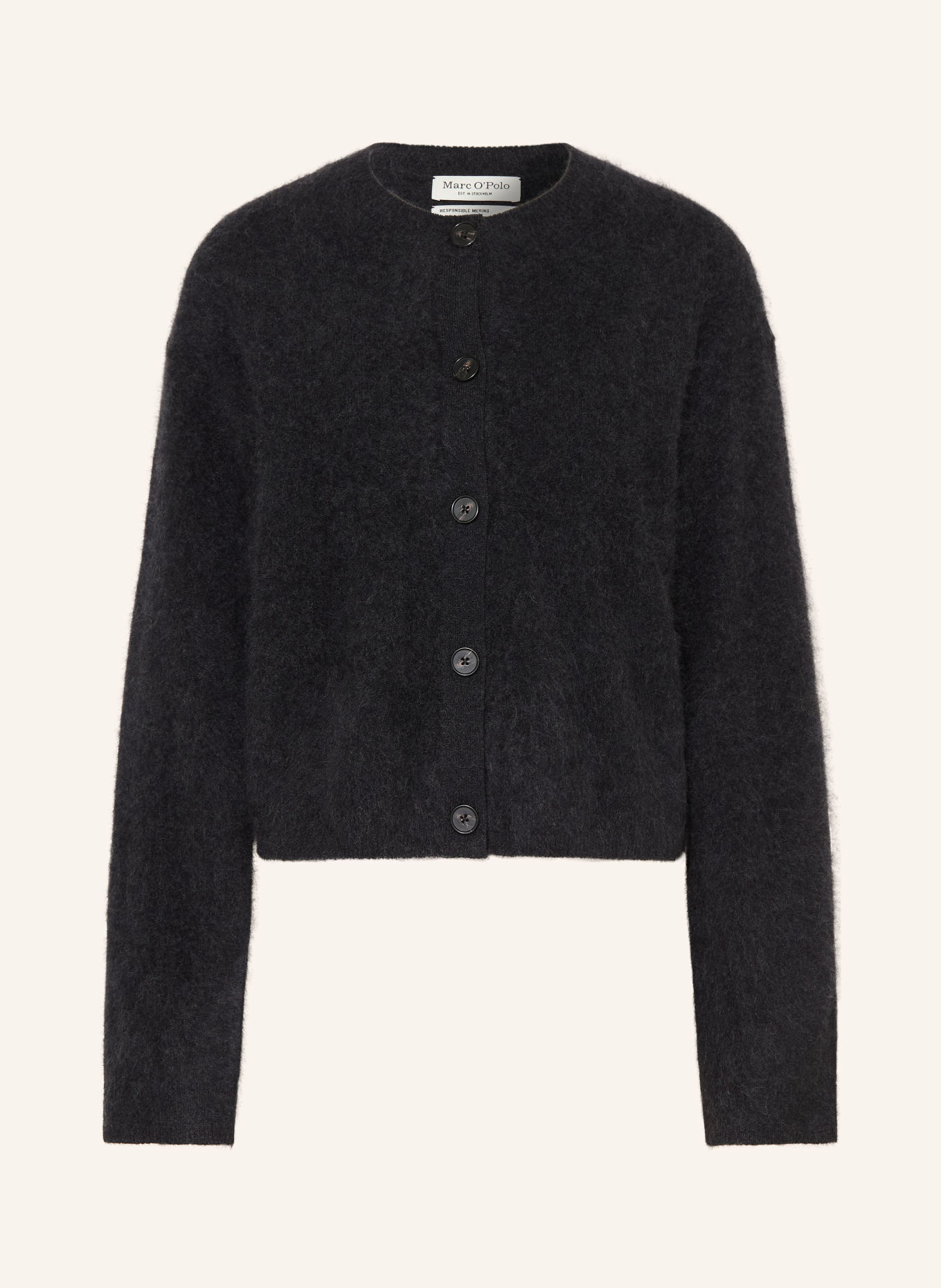 Marc O'Polo Strickjacke: DUNKELGRAU