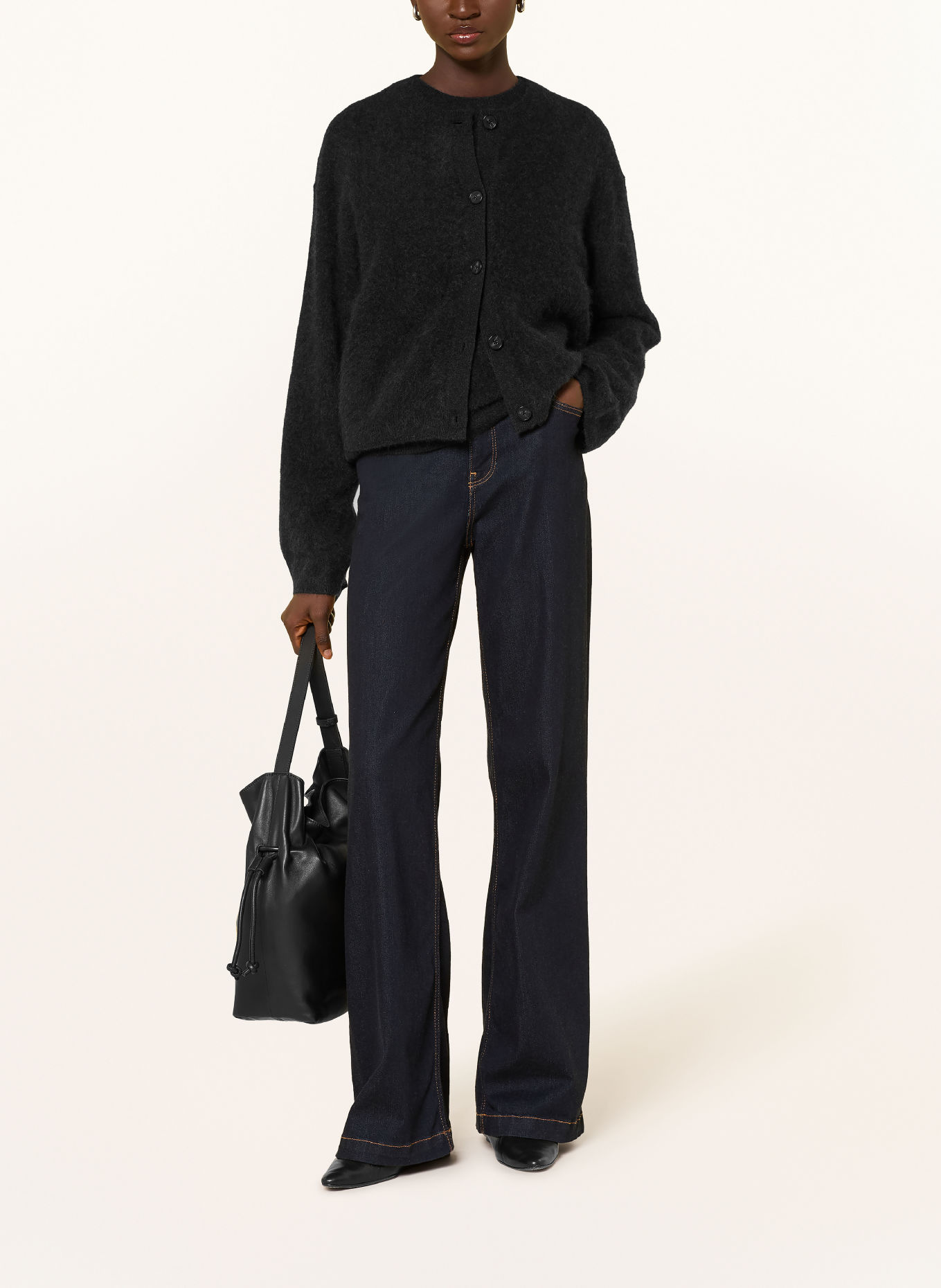Marc O'Polo Strickjacke: DUNKELGRAU