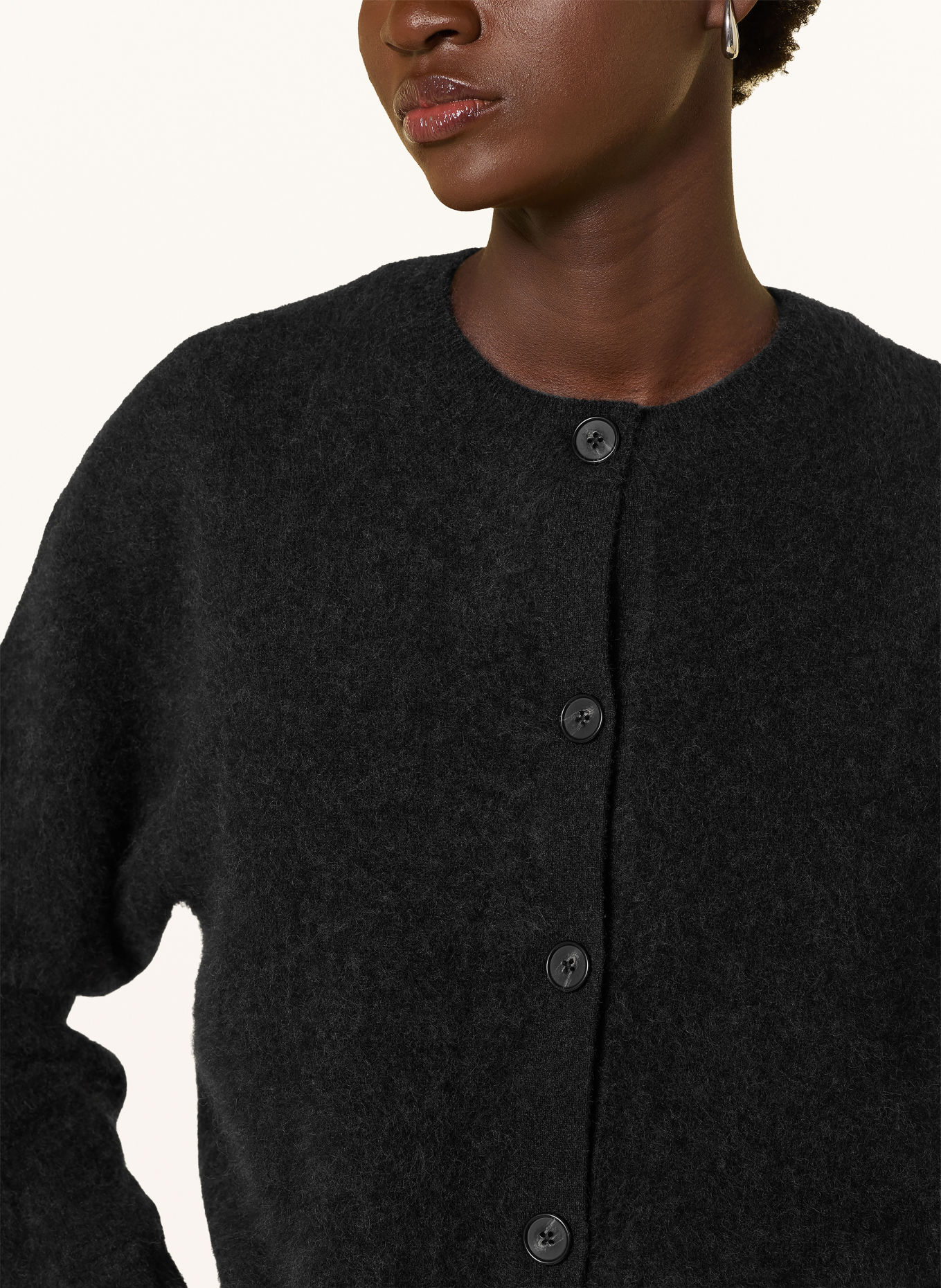 Marc O'Polo Strickjacke: DUNKELGRAU