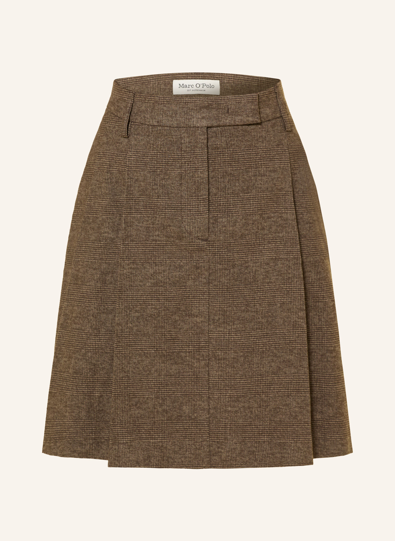 Marc O'Polo Pleated skirt: BROWN