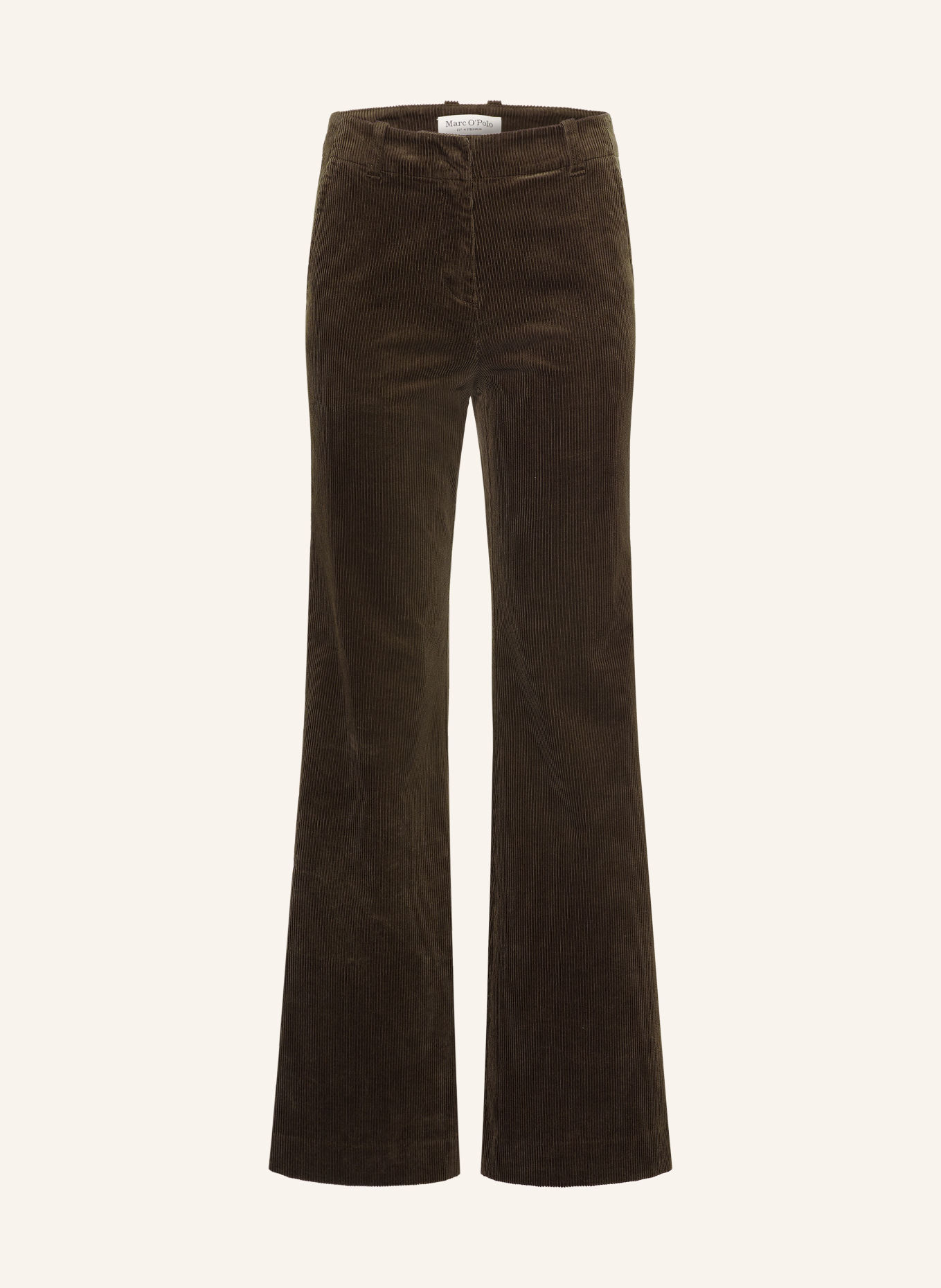 Marc O'Polo Pantaloni bootcut din velur: MARO ÎNCHIS
