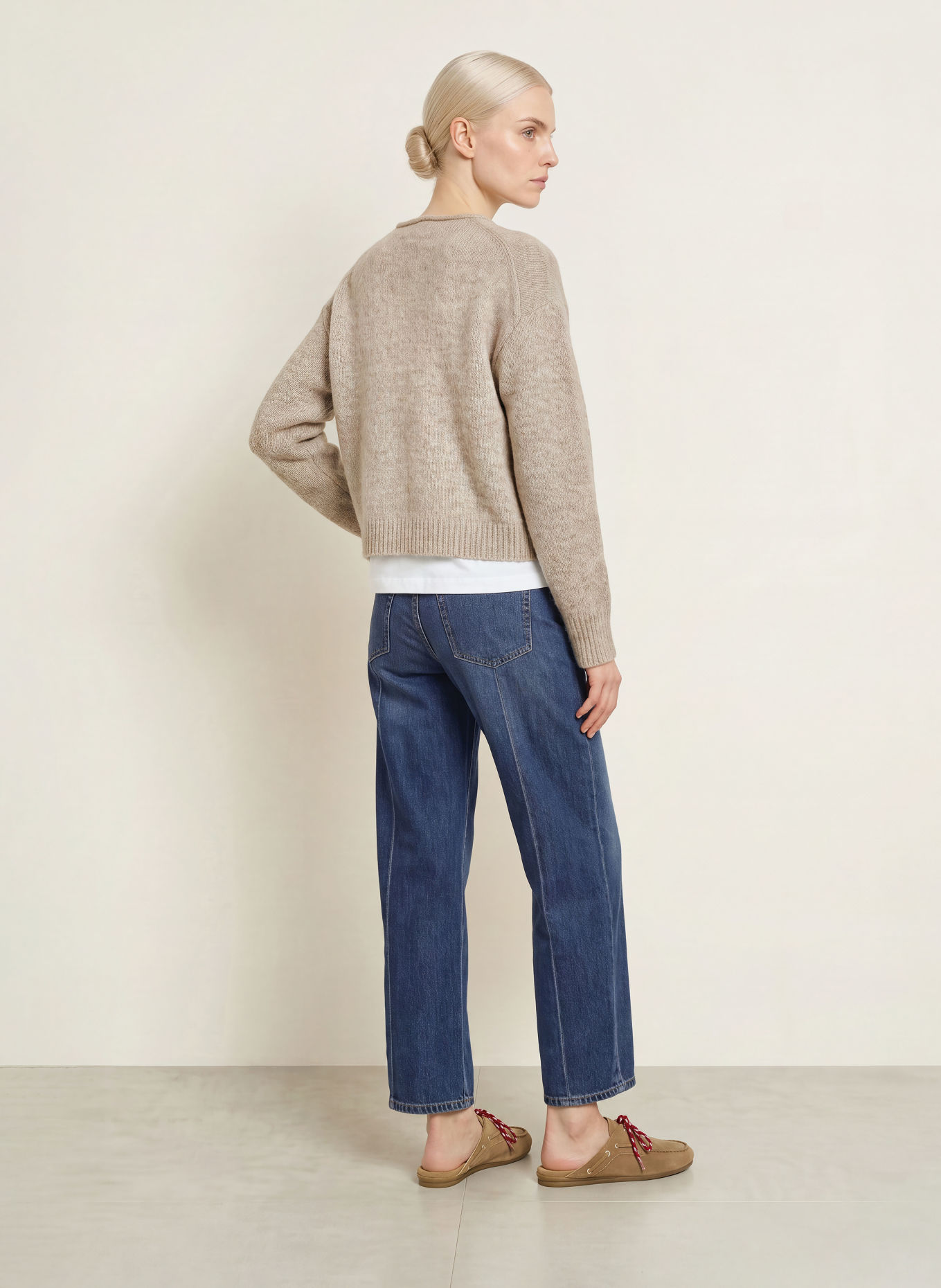 Marc O'Polo Pull: BEIGE