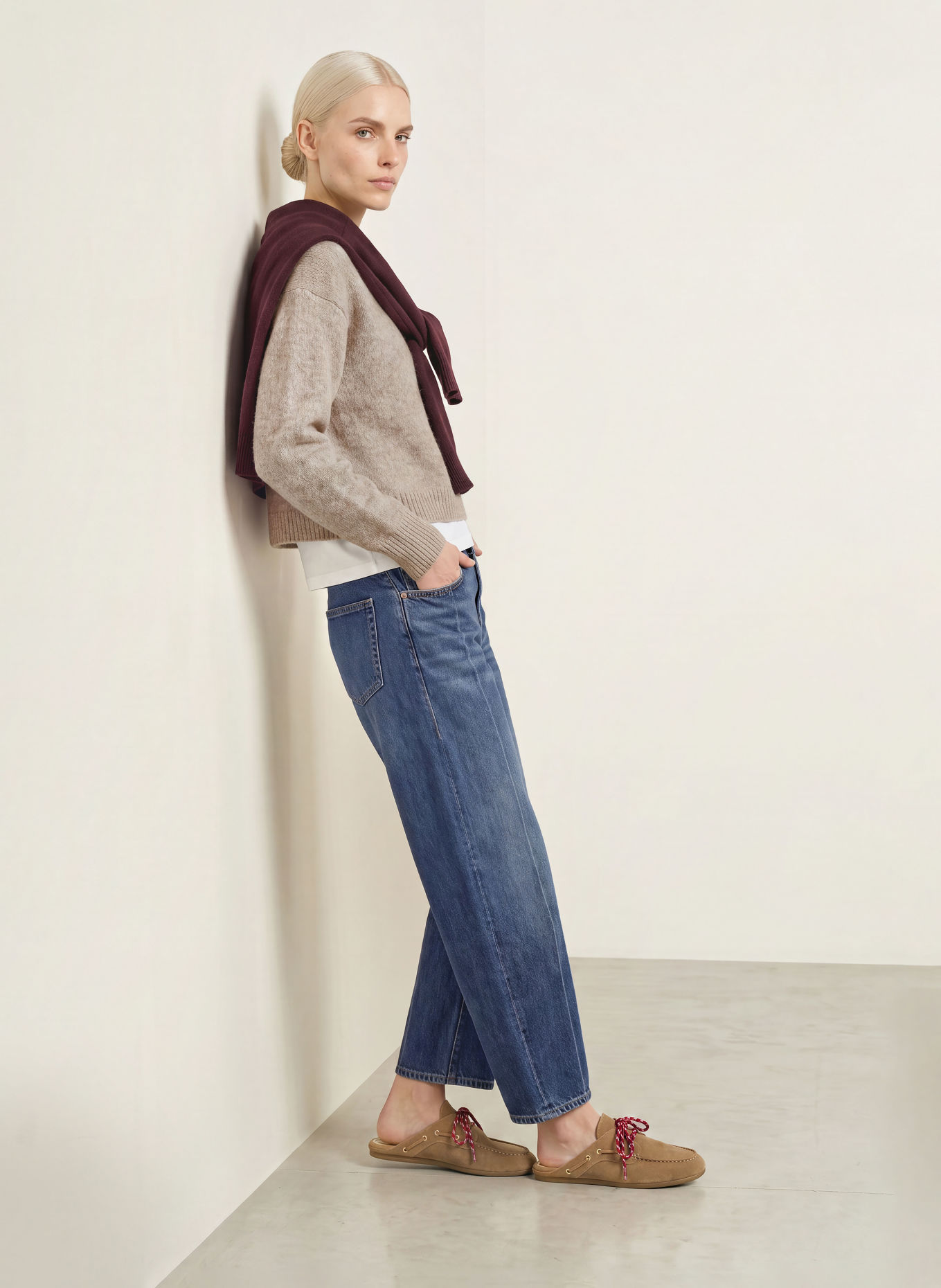 Marc O'Polo Pull: BEIGE