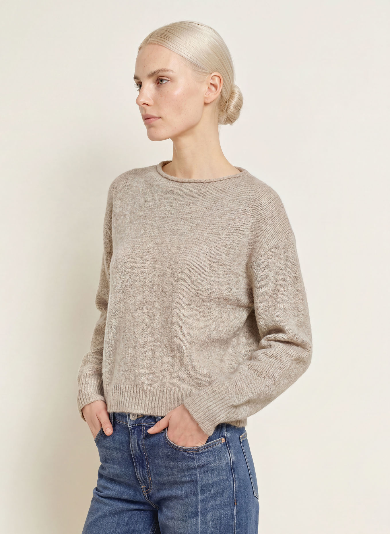 Marc O'Polo Pull: BEIGE