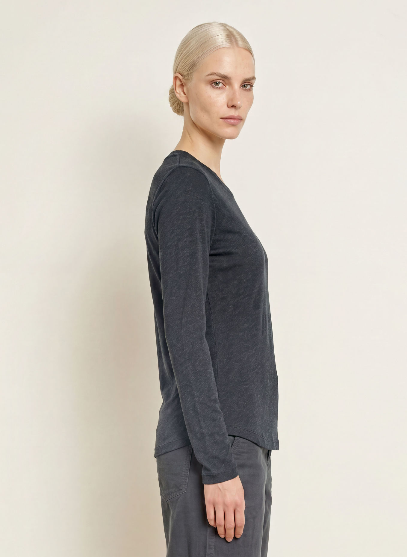 Marc O'Polo Longsleeve: DUNKELGRAU