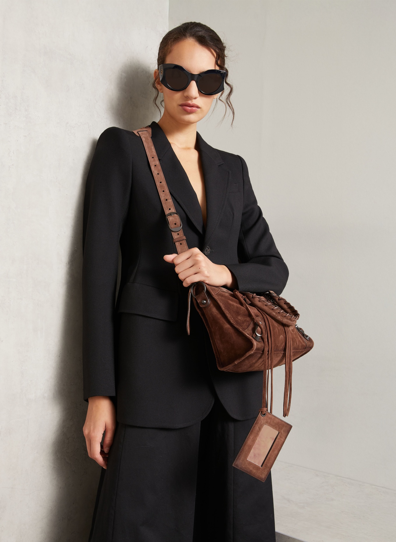 BALENCIAGA Handtasche LE CITY BAG SMALL: DUNKELBRAUN