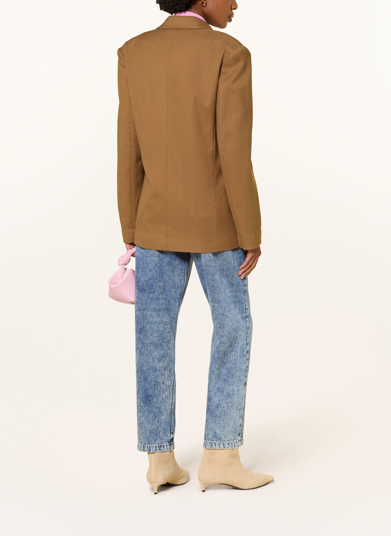 ESSENTIEL ANTWERP Oversized-Blazer KENDRA: COGNAC