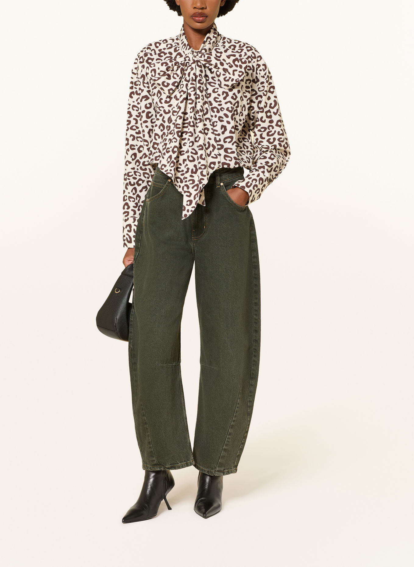 ESSENTIEL ANTWERP Barrel Jeans KOKOS: WN10 Wine Not