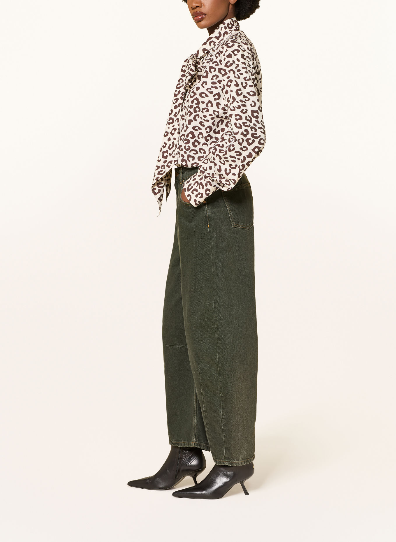 ESSENTIEL ANTWERP Barrel Jeans KOKOS: WN10 Wine Not