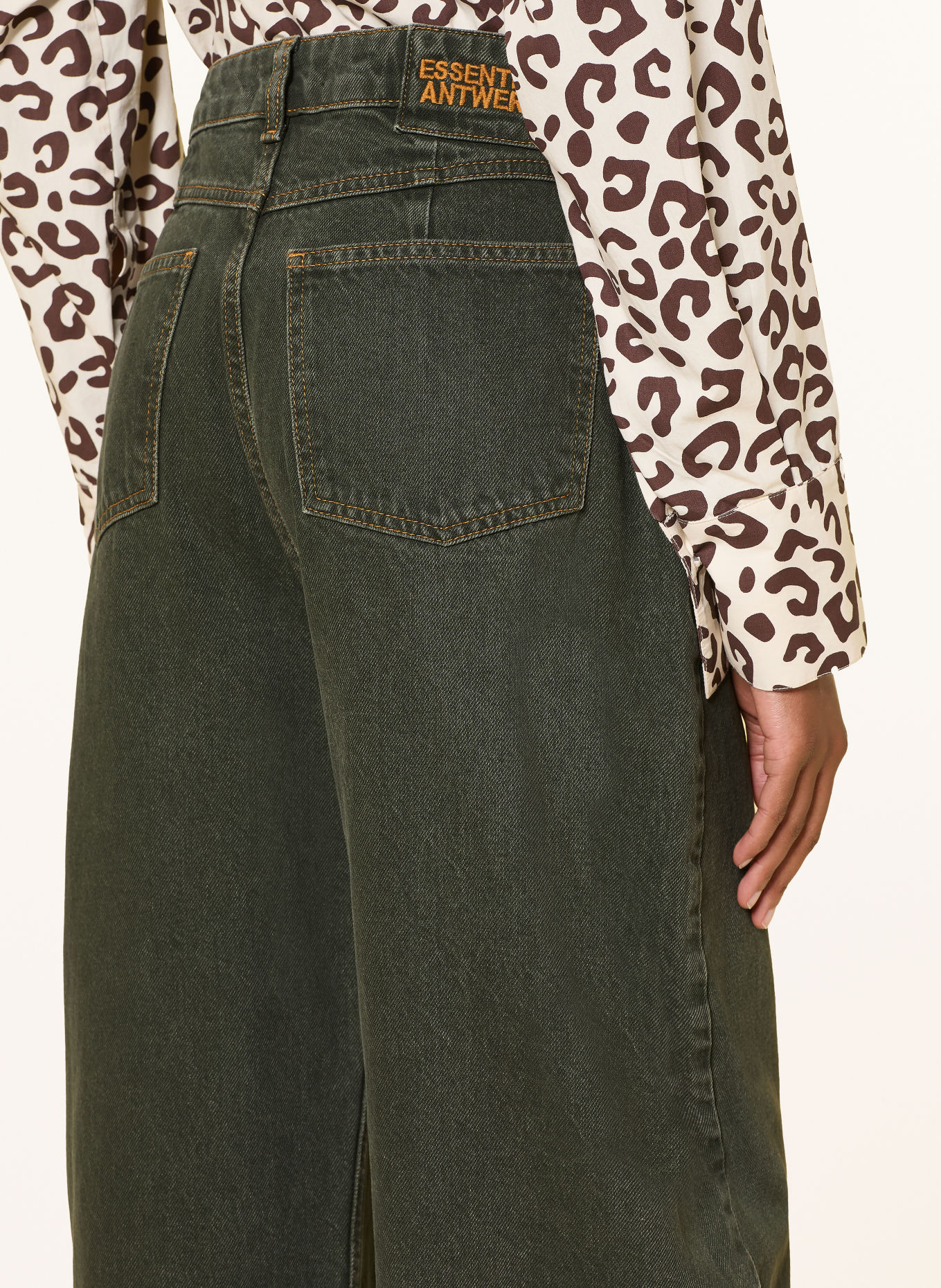 ESSENTIEL ANTWERP Barrel Jeans KOKOS: WN10 Wine Not