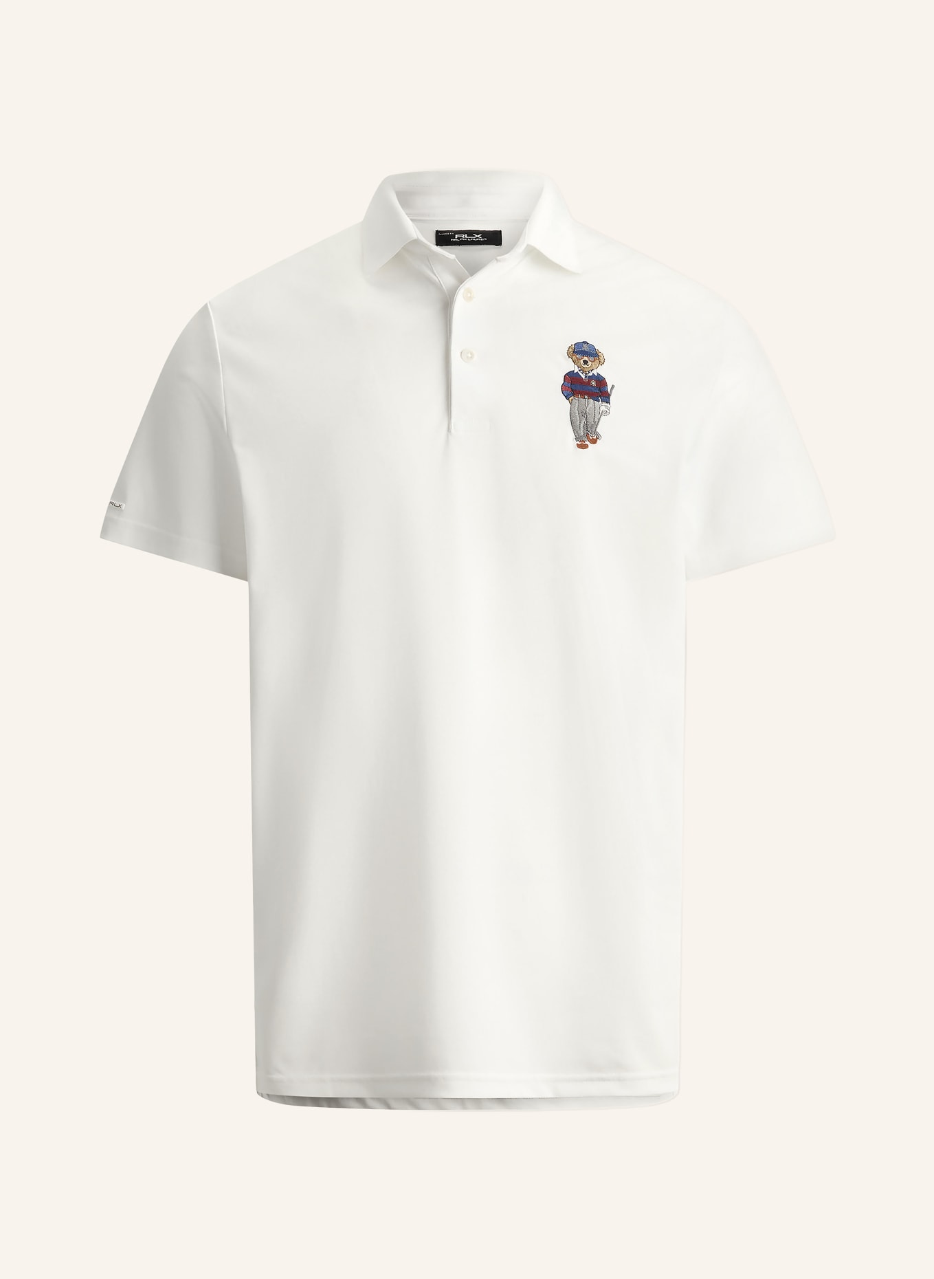 RLX RALPH LAUREN Functional polo shirt: WHITE