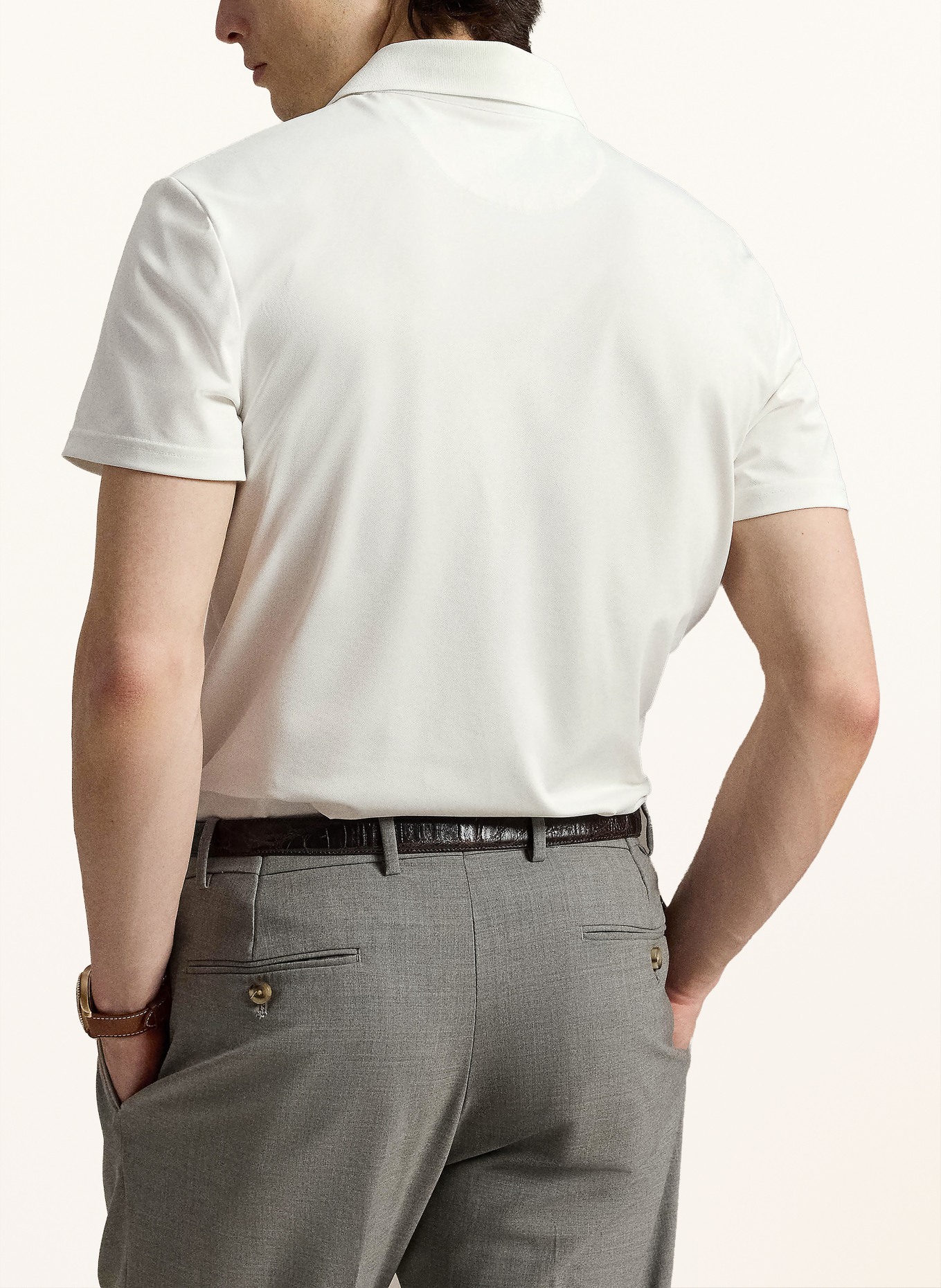RLX RALPH LAUREN Functional polo shirt: WHITE