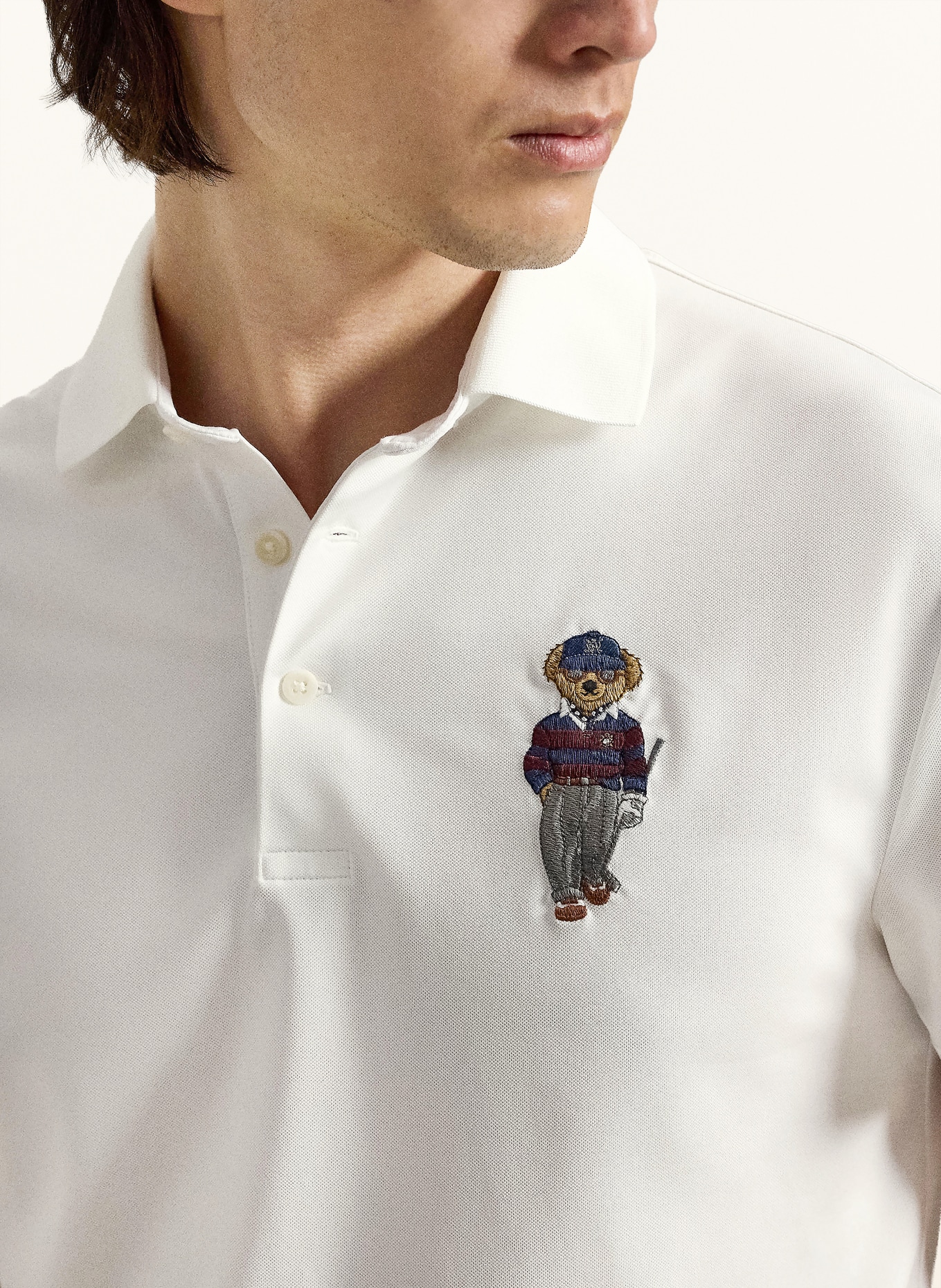 RLX RALPH LAUREN Functional polo shirt: WHITE