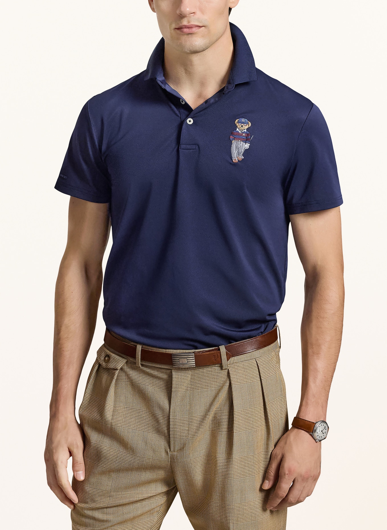 RLX RALPH LAUREN Functional polo shirt: DARK BLUE