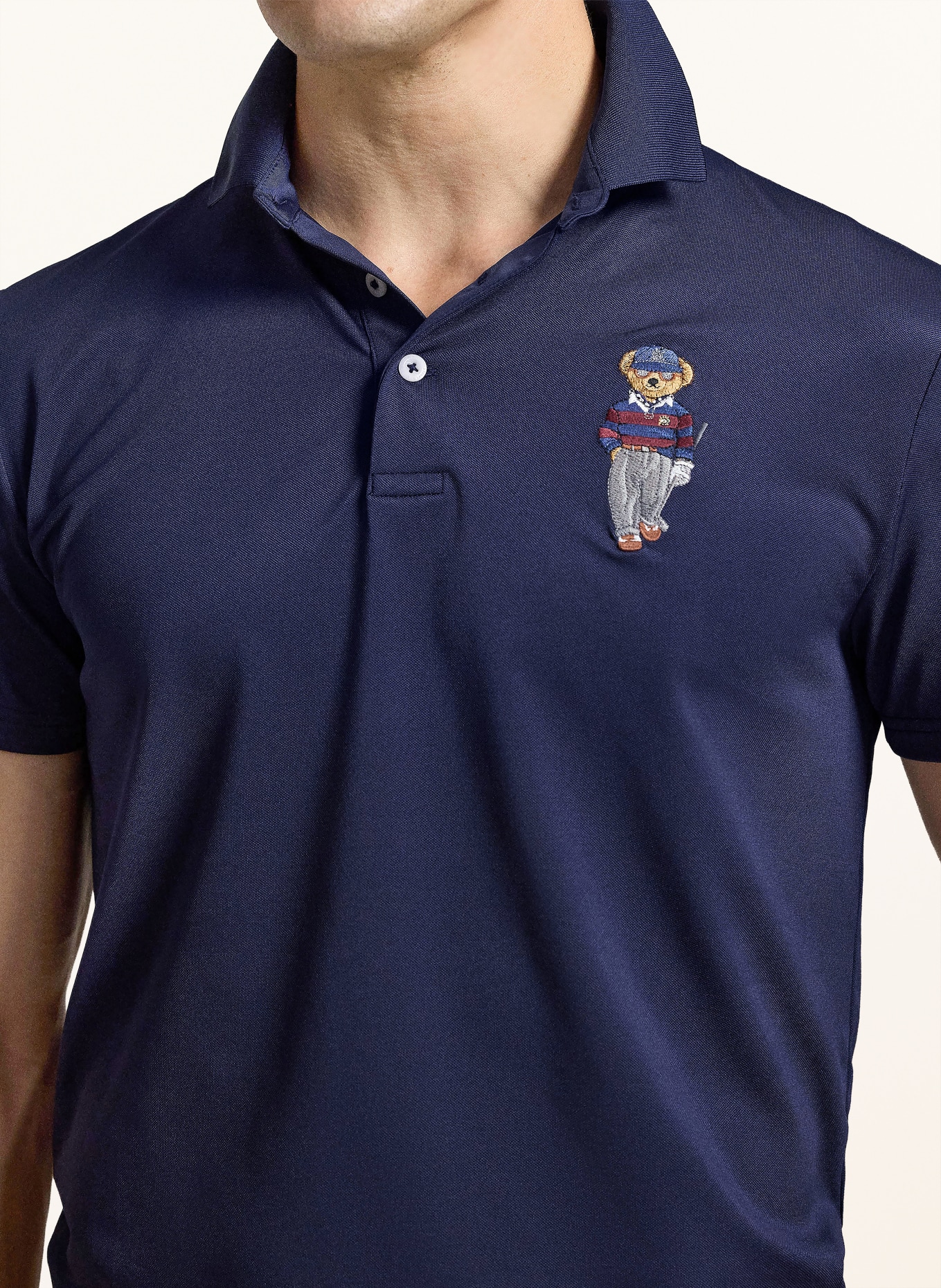 RLX RALPH LAUREN Functional polo shirt: DARK BLUE