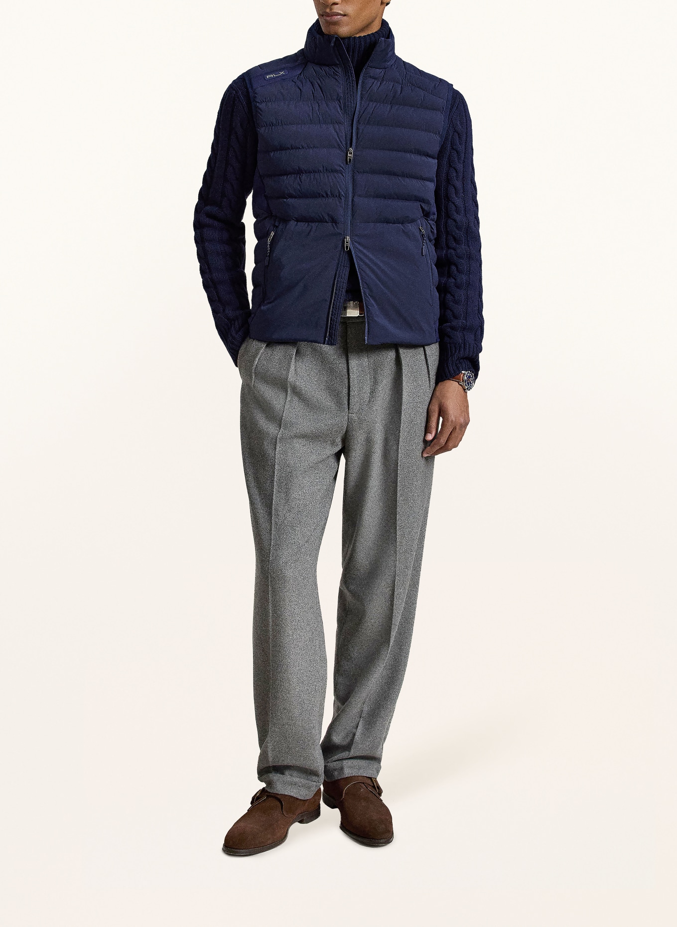 RLX RALPH LAUREN Steppweste: DUNKELBLAU