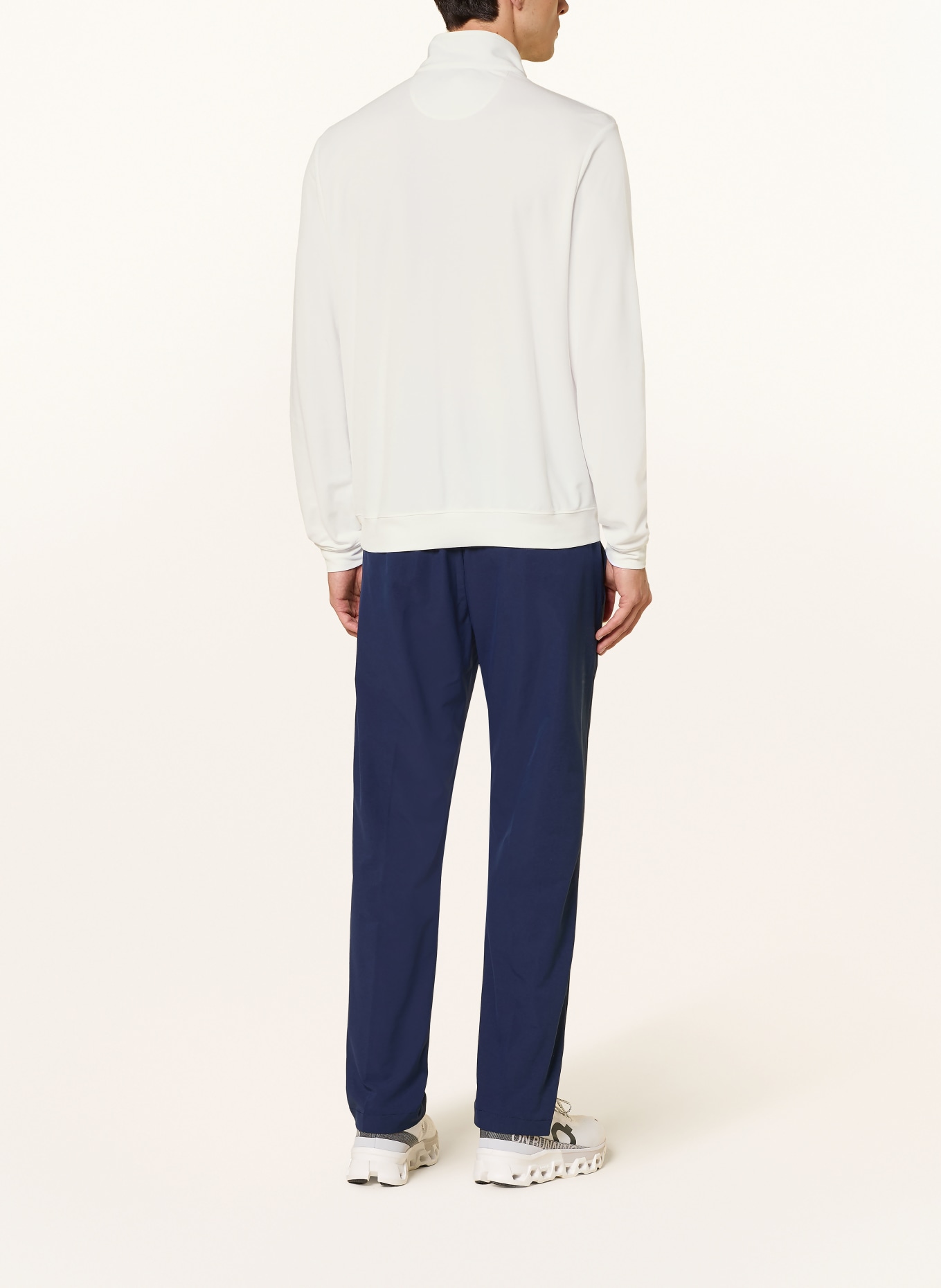 RLX RALPH LAUREN Sweat-Troyer: WEISS