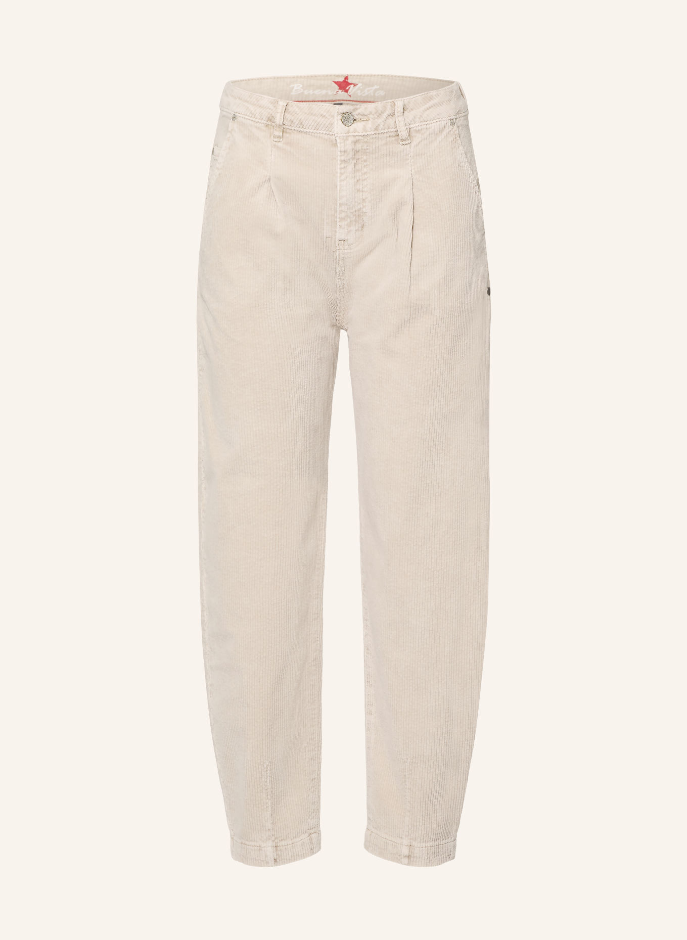 Buena Vista 7/8-Hose aus Cord: BEIGE