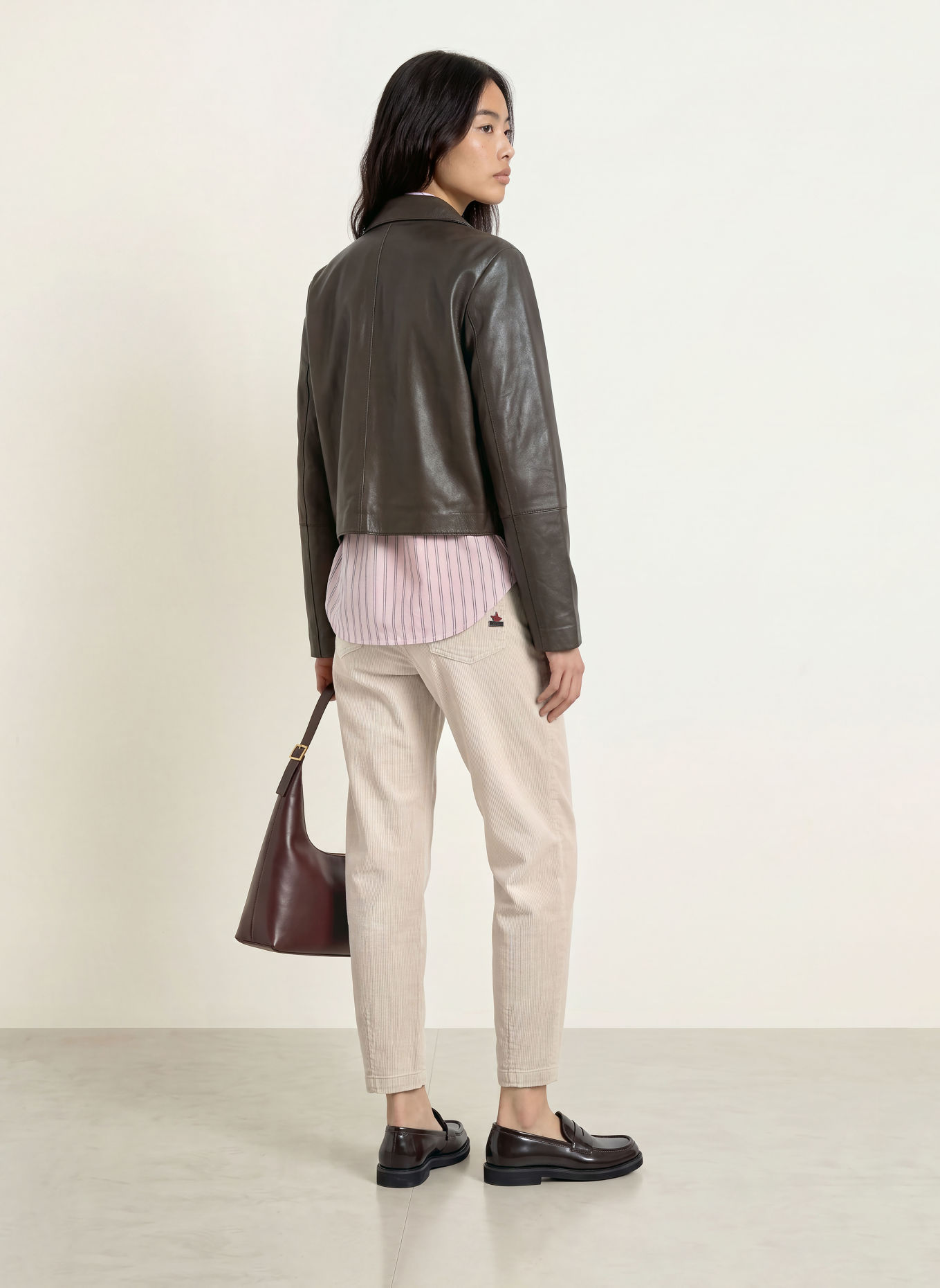 Buena Vista 7/8-Hose aus Cord: BEIGE