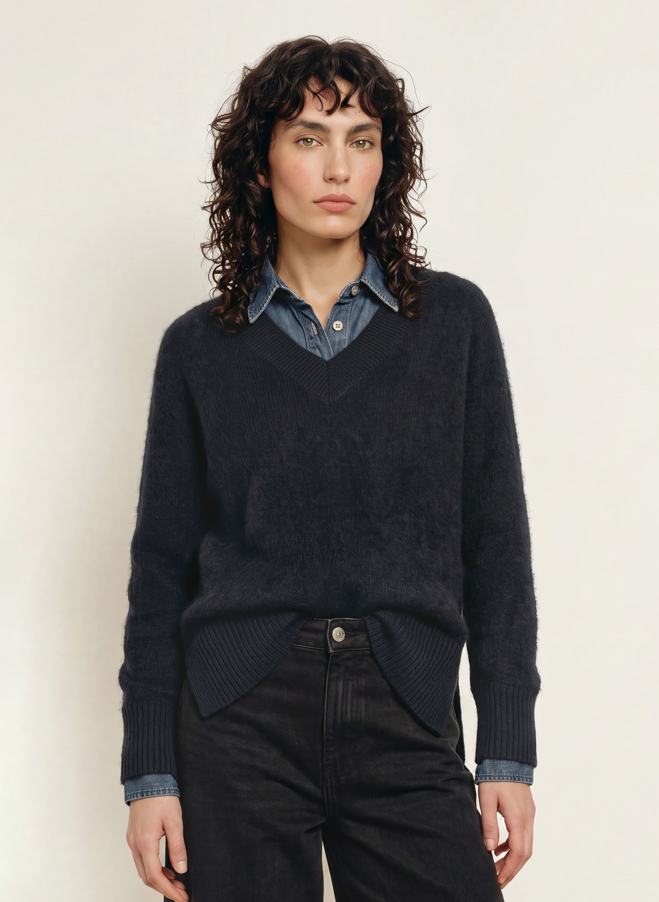 SAINTE MER Sweaters with merino wool: BLACK