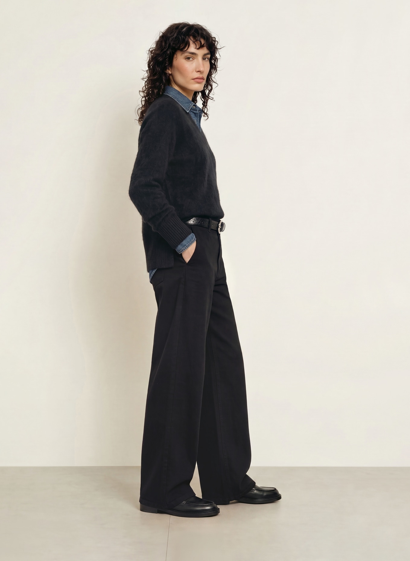 SAINTE MER Sweaters with merino wool: BLACK