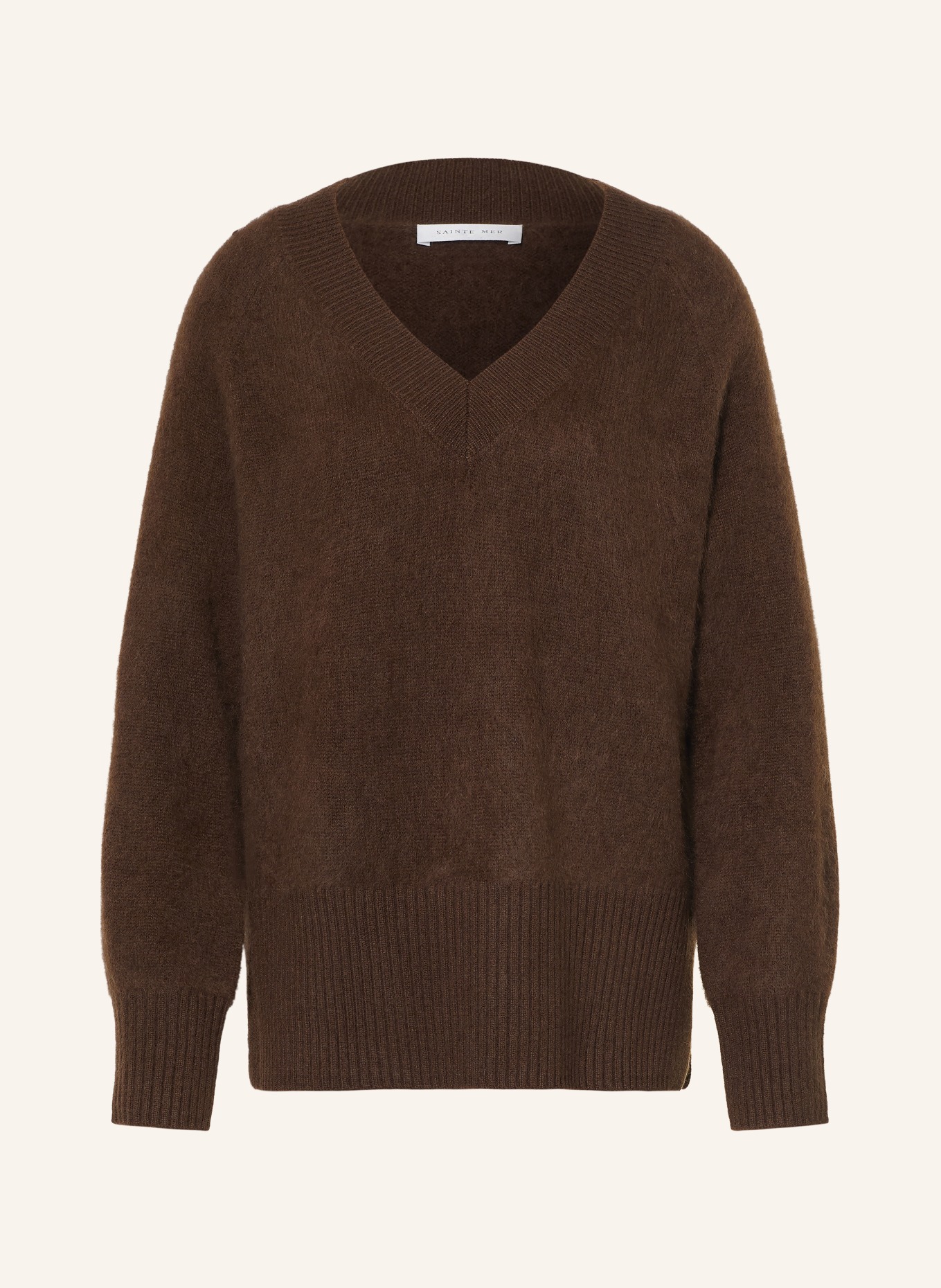 SAINTE MER Sweaters with merino wool: DARK BROWN
