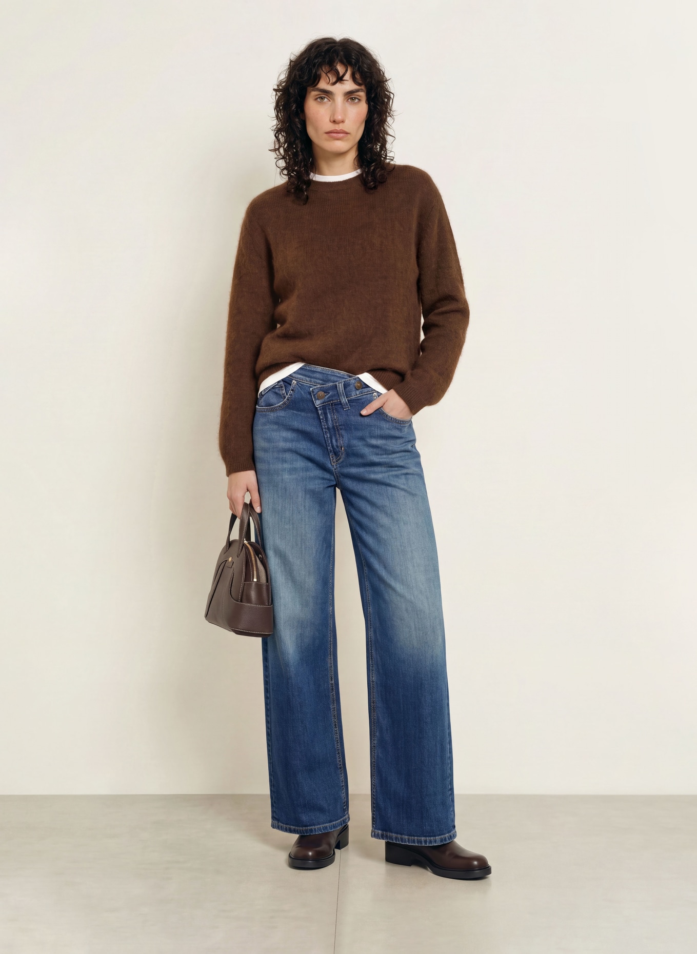 SAINTE MER Sweaters with merino wool: BROWN
