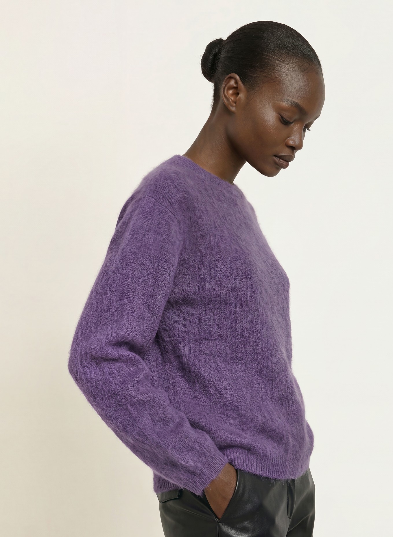 SAINTE MER Sweaters with merino wool: PURPLE