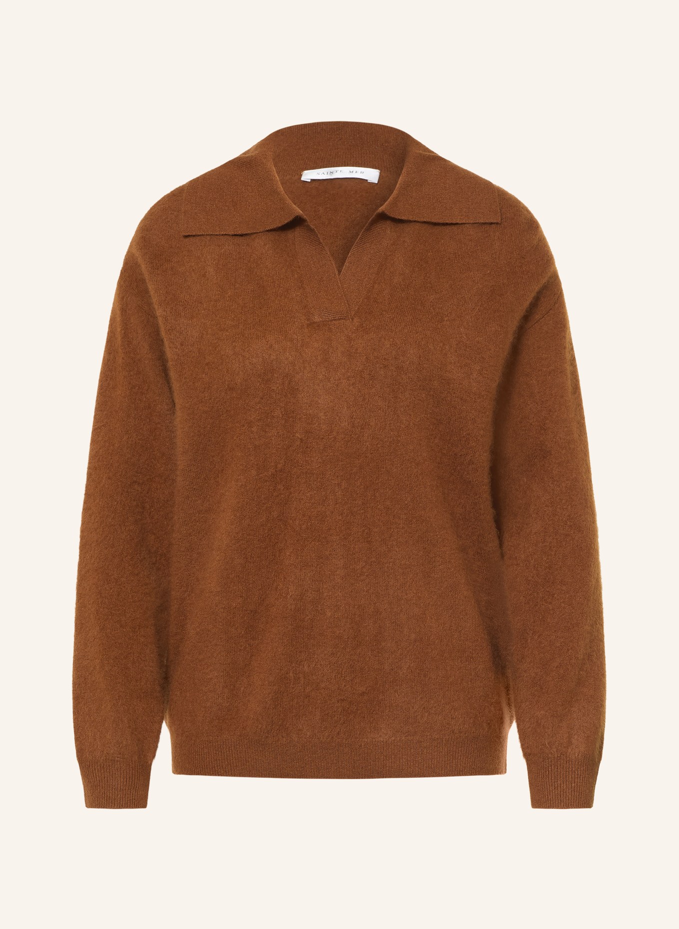 SAINTE MER Sweaters with merino wool: BROWN