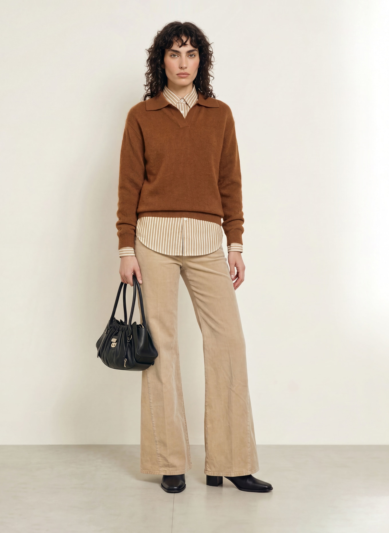 SAINTE MER Sweaters with merino wool: BROWN