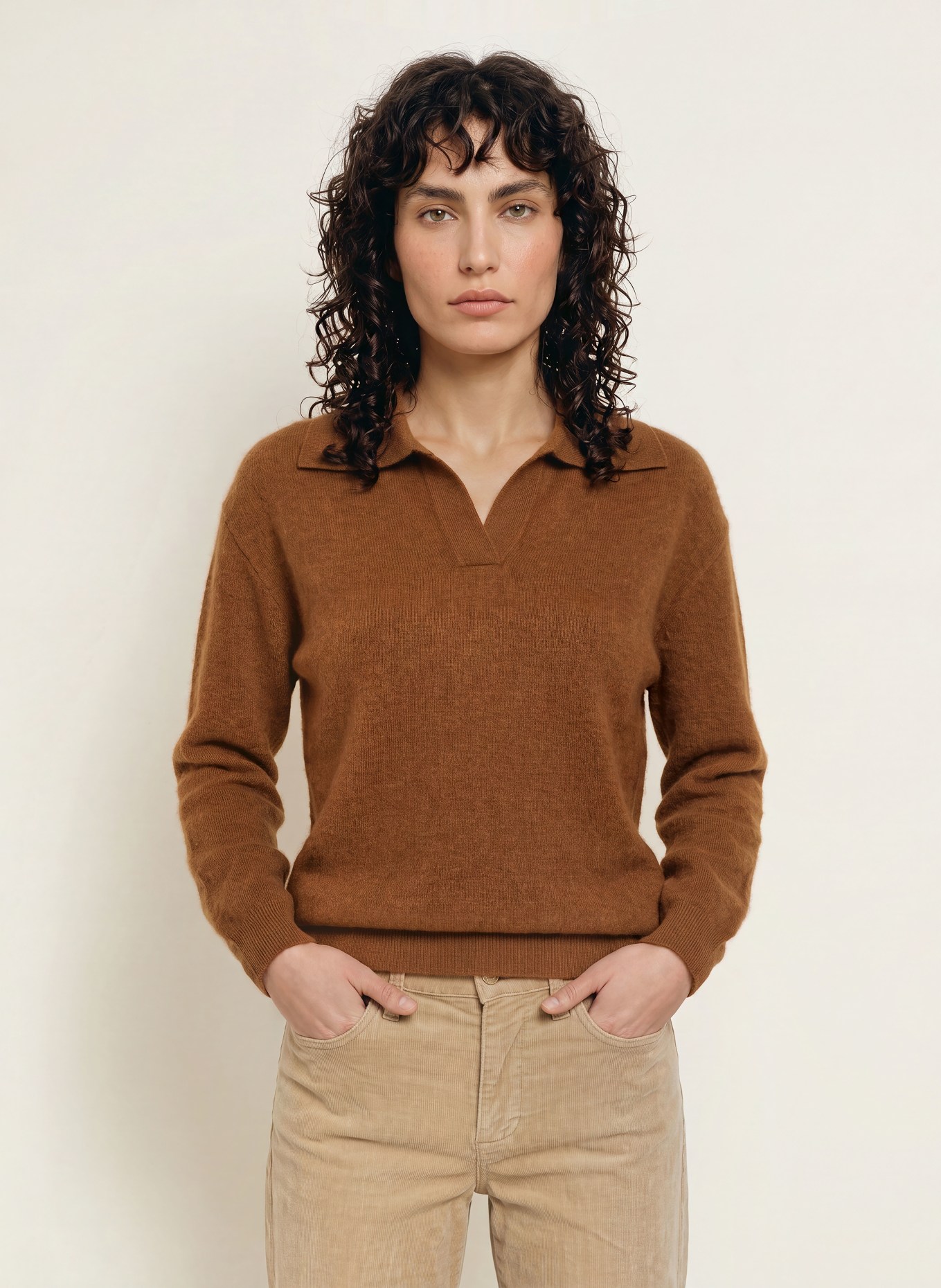 SAINTE MER Sweaters with merino wool: BROWN
