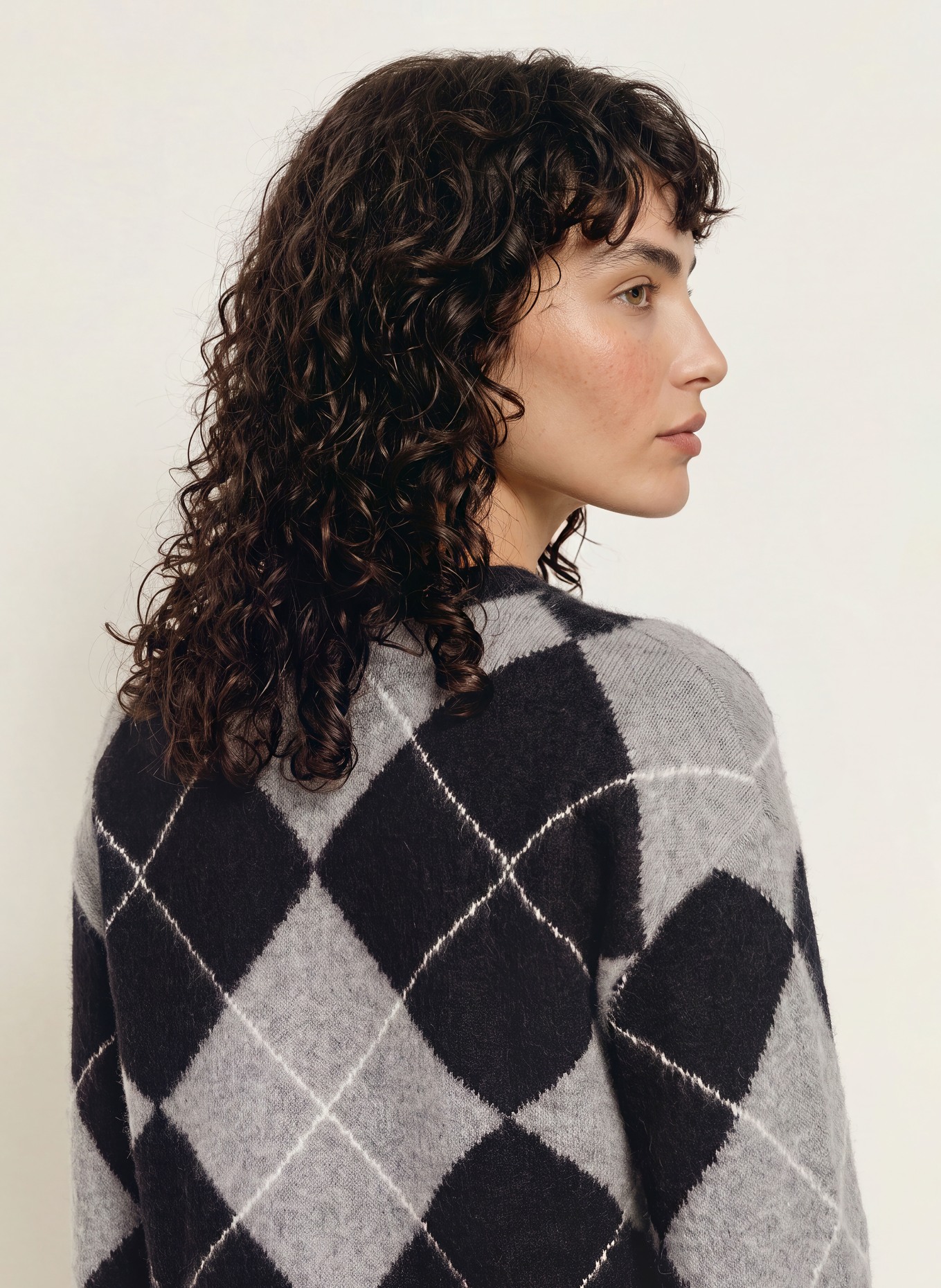 SAINTE MER Sweaters with merino wool: DARK BLUE / GRAY / WHITE