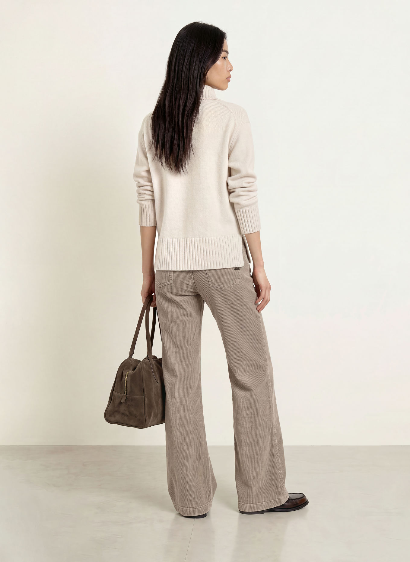 Buena Vista Corduroy pants: BEIGE