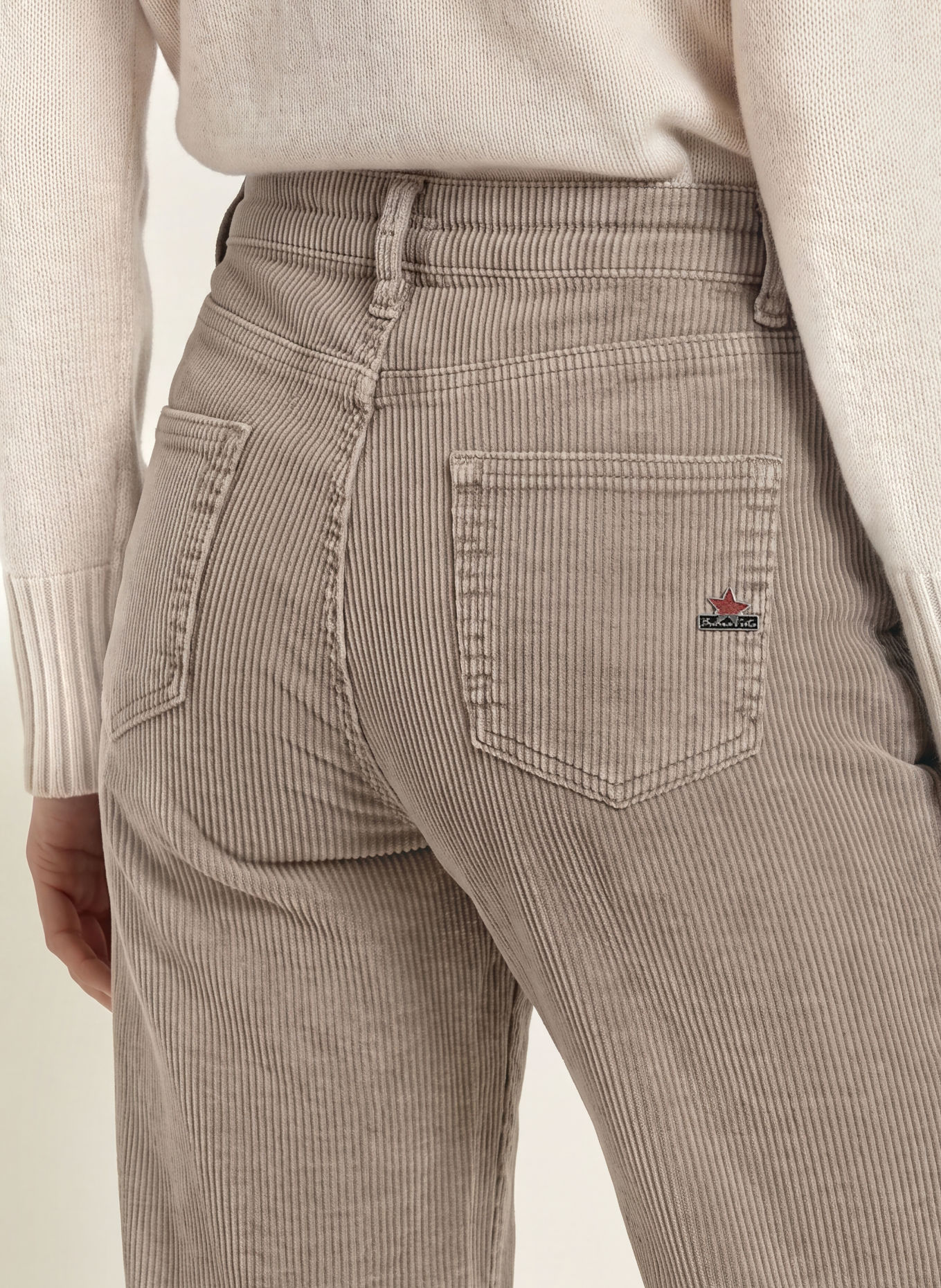 Buena Vista Corduroy pants: BEIGE