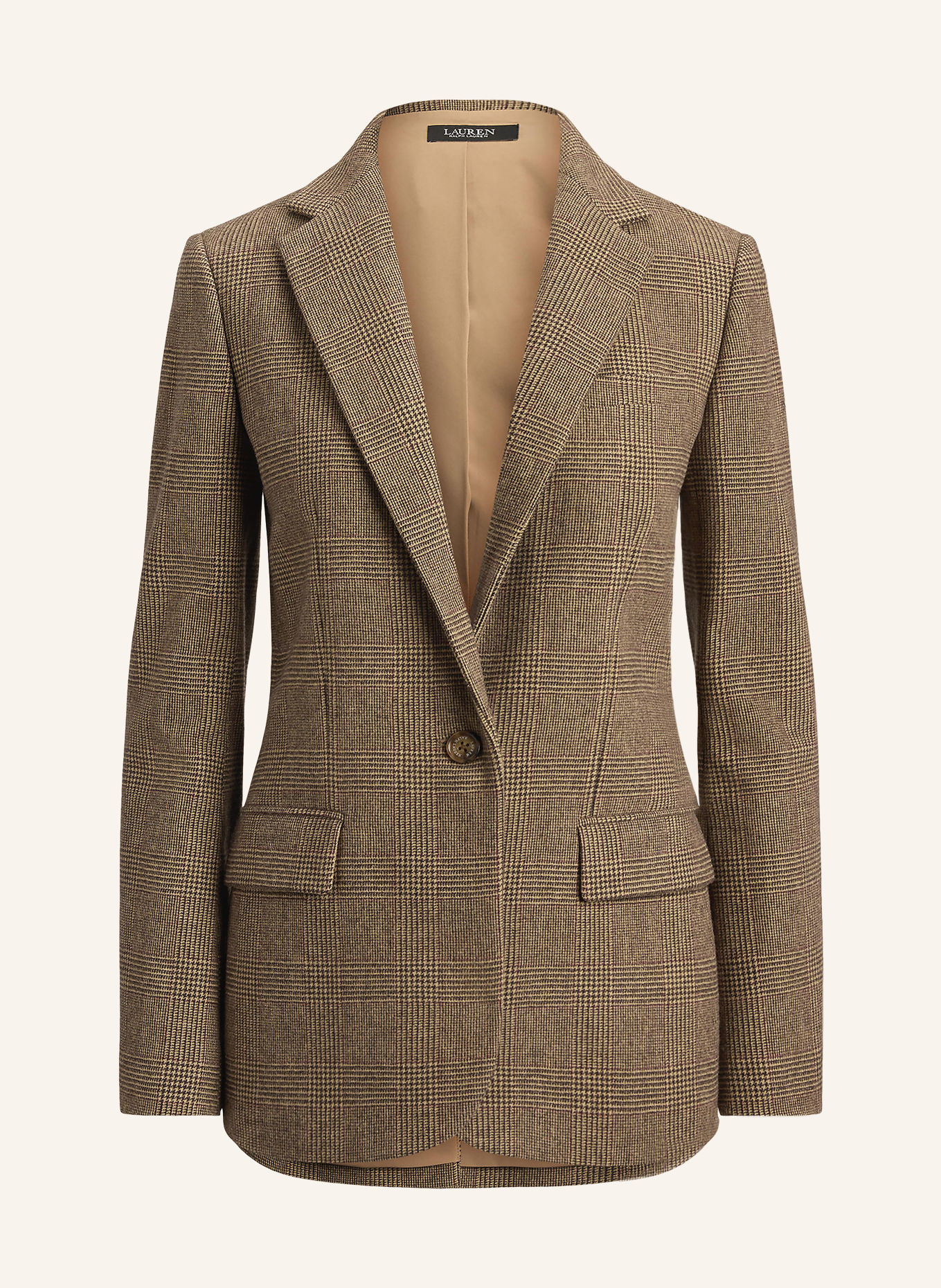 LAUREN RALPH LAUREN Blazer: DUNKELBRAUN / HELLBRAUN