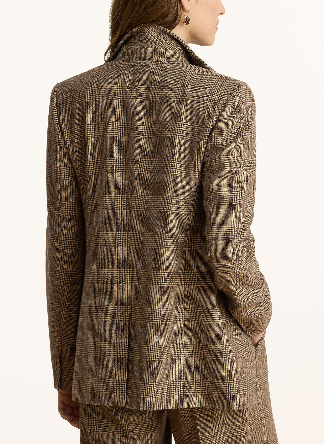 LAUREN RALPH LAUREN Blazer: DUNKELBRAUN / HELLBRAUN